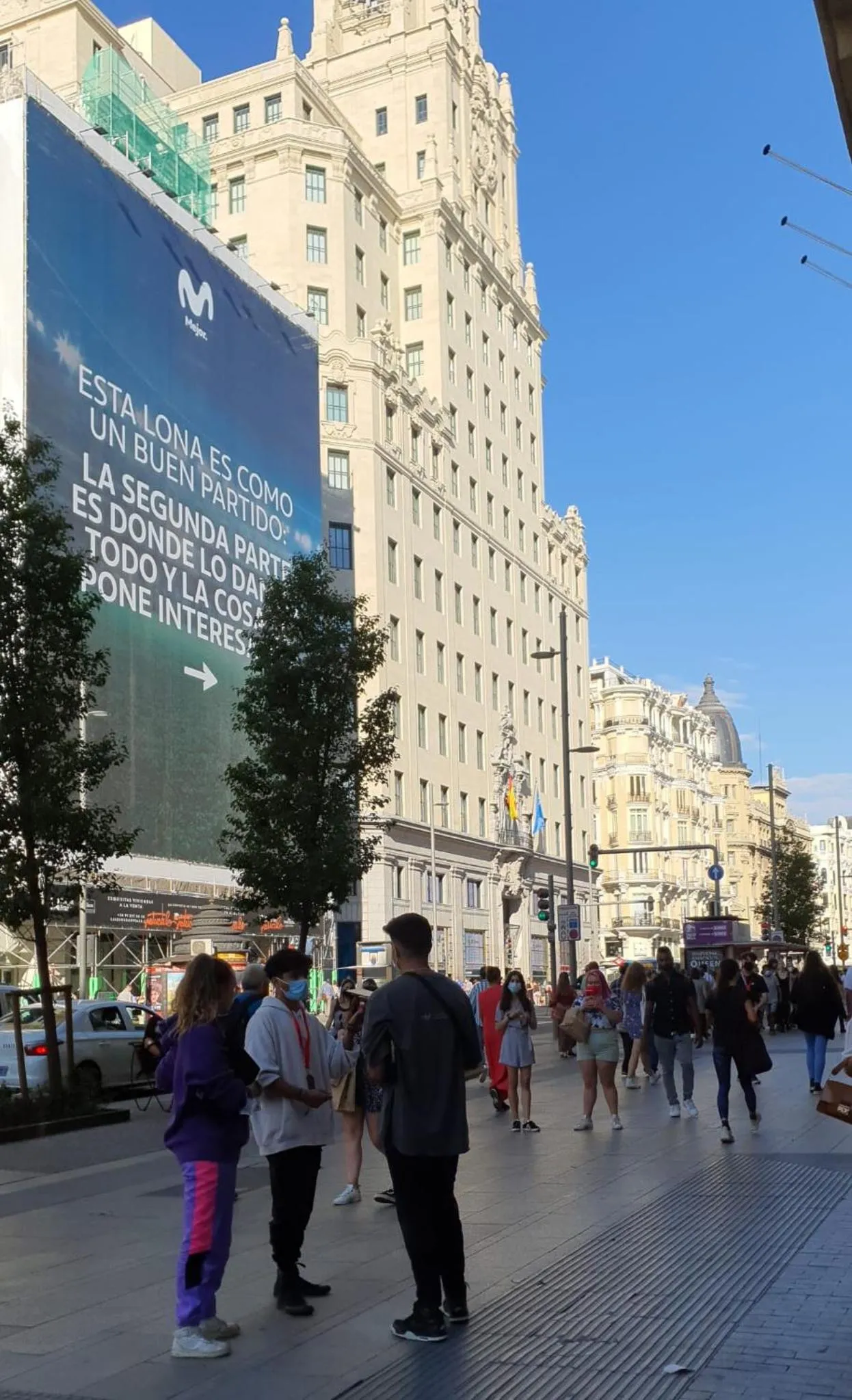 Gran Vía. Salud. Puerta del Sol. Callao.
