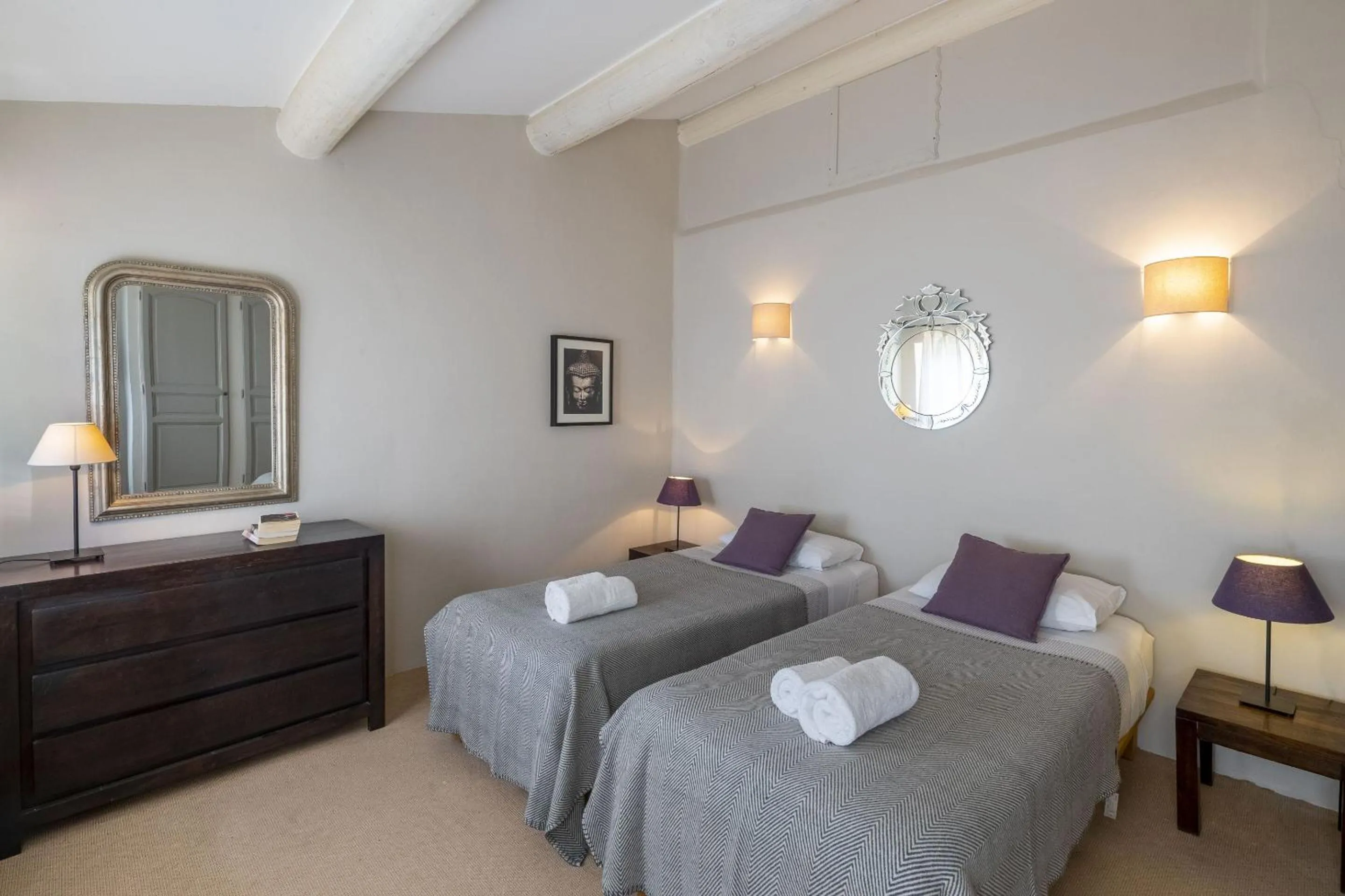 Bedroom, Bed in Mas De Rosemarie