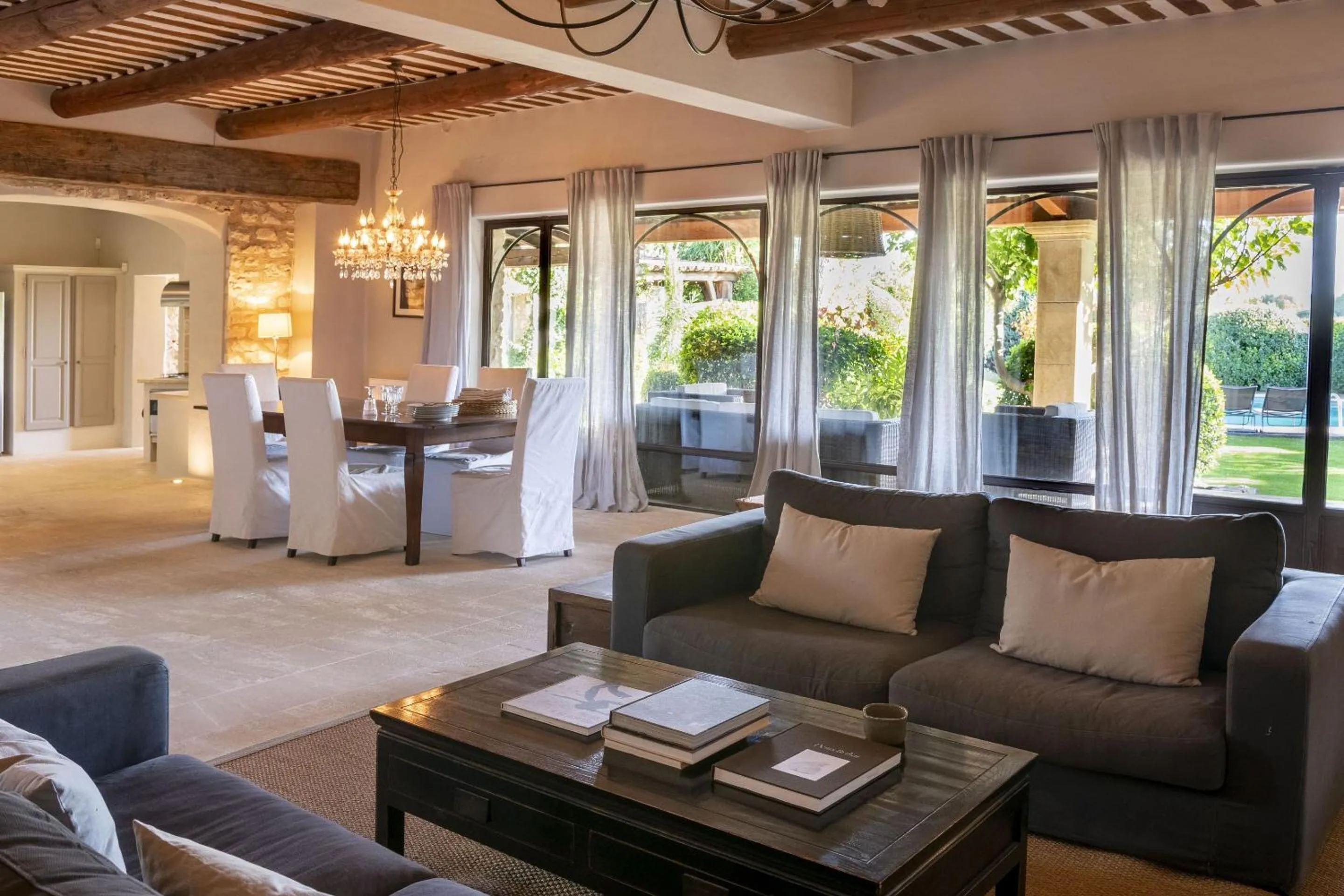 Living room in Mas De Rosemarie