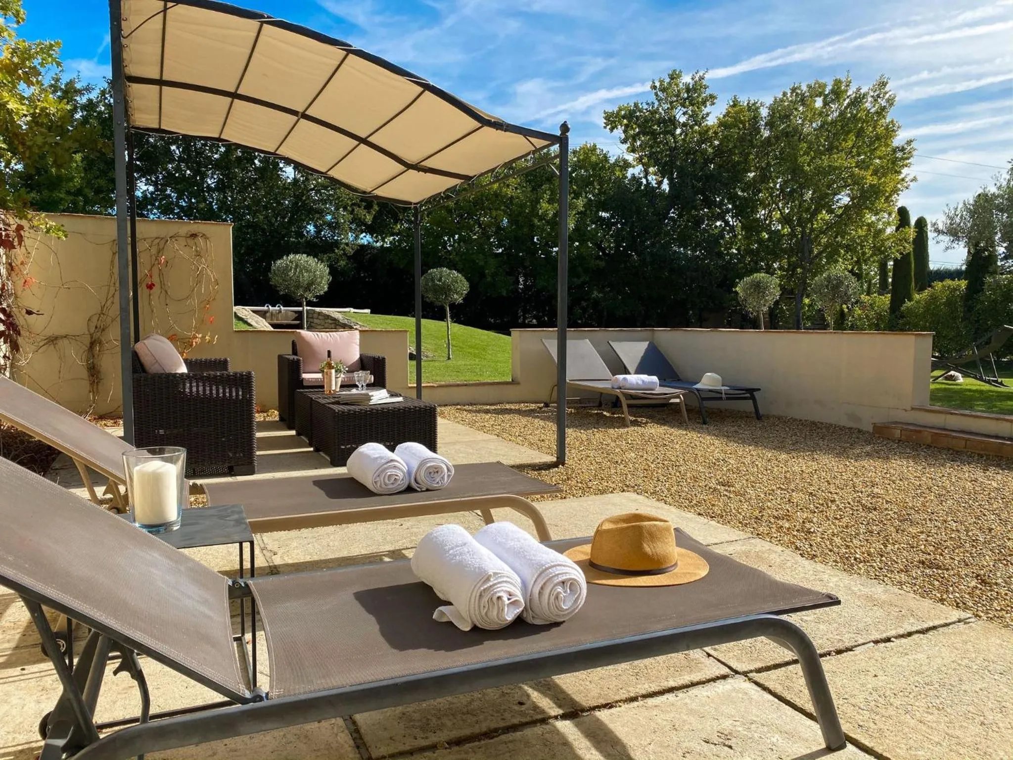 Garden in Mas De Rosemarie