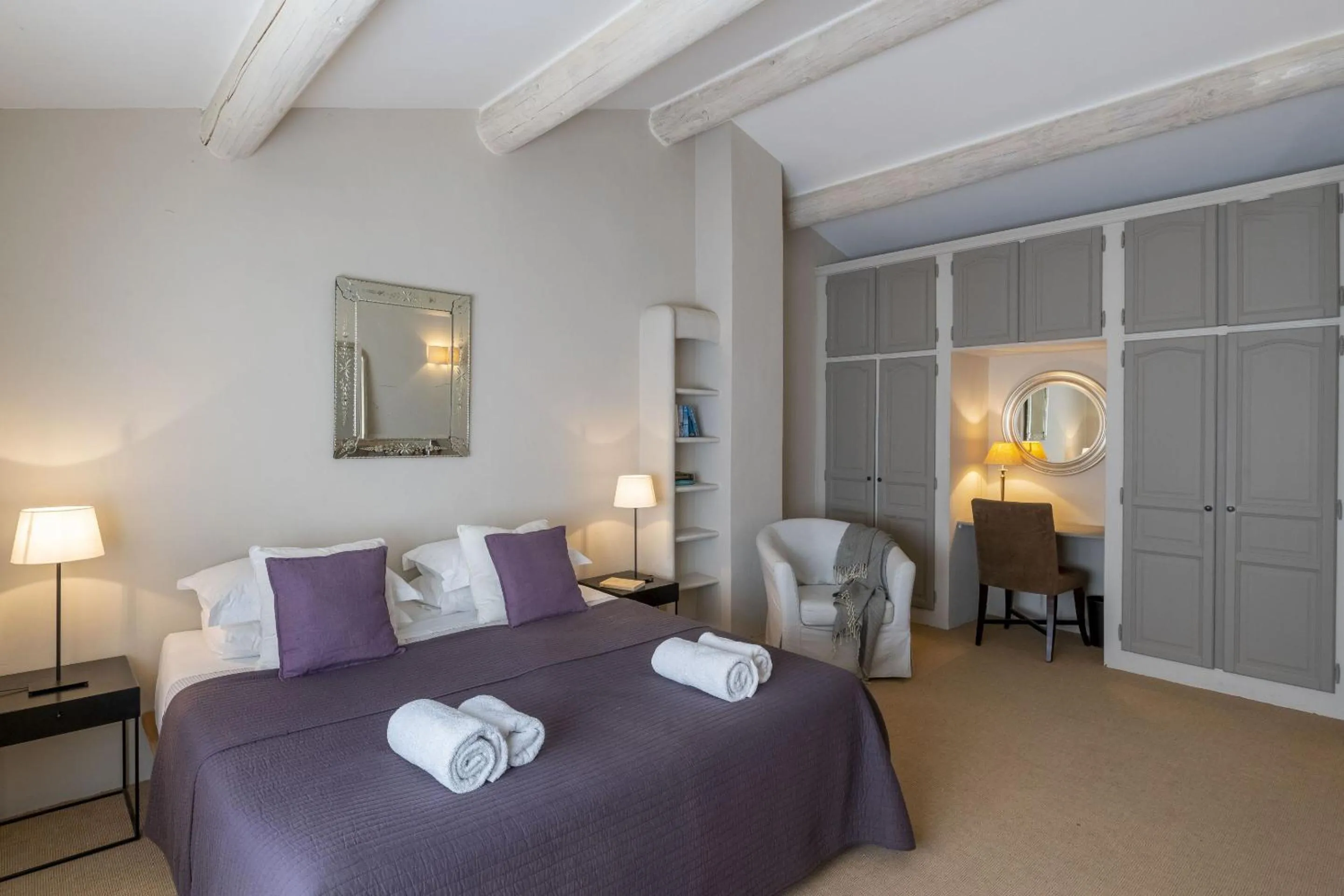 Bedroom, Bed in Mas De Rosemarie