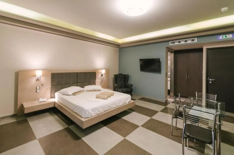 Bed in Giannis Village Resort