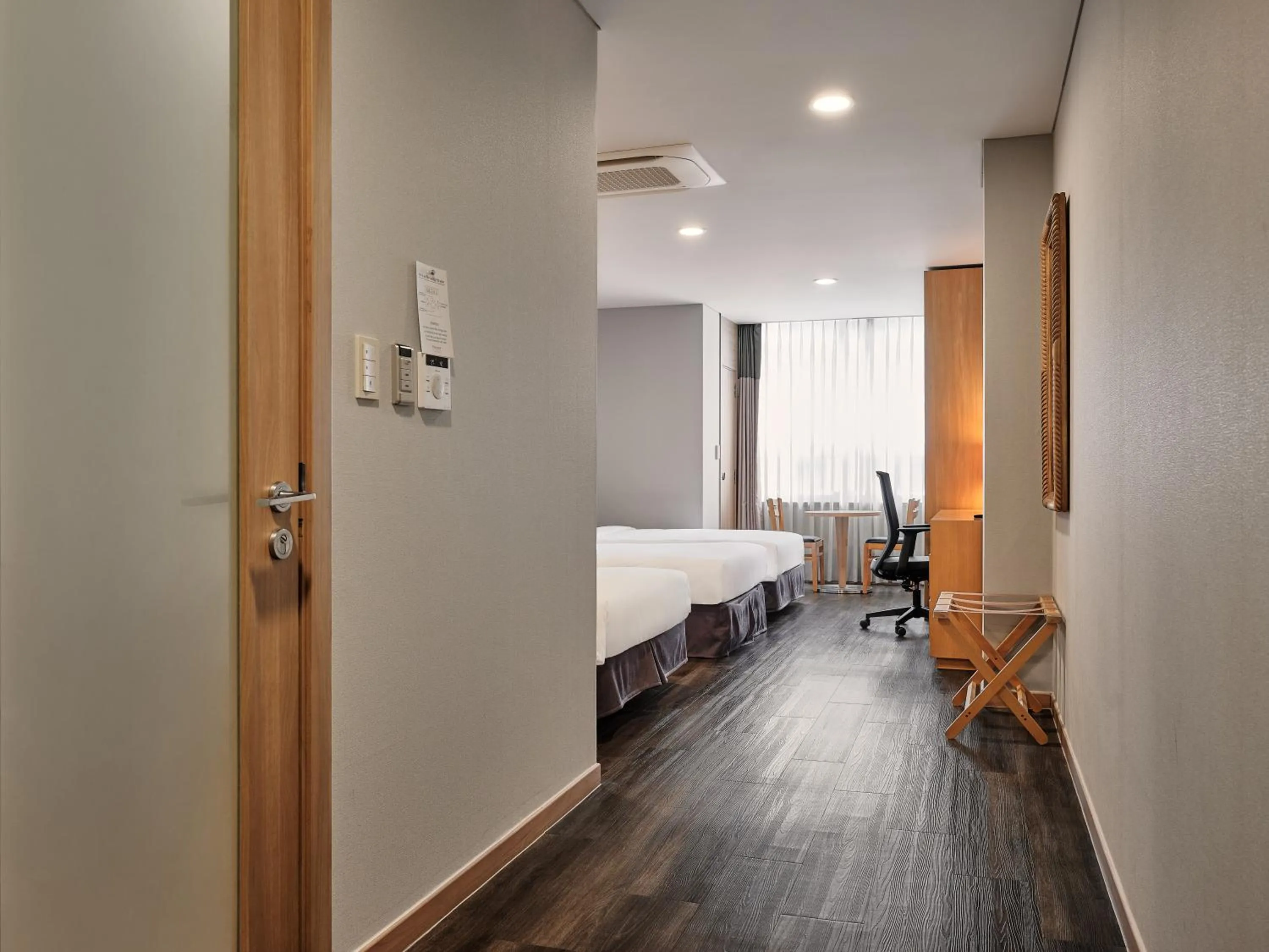 Decorative detail, Bed in Ramada Hotel and Suites Seoul Namdaemun