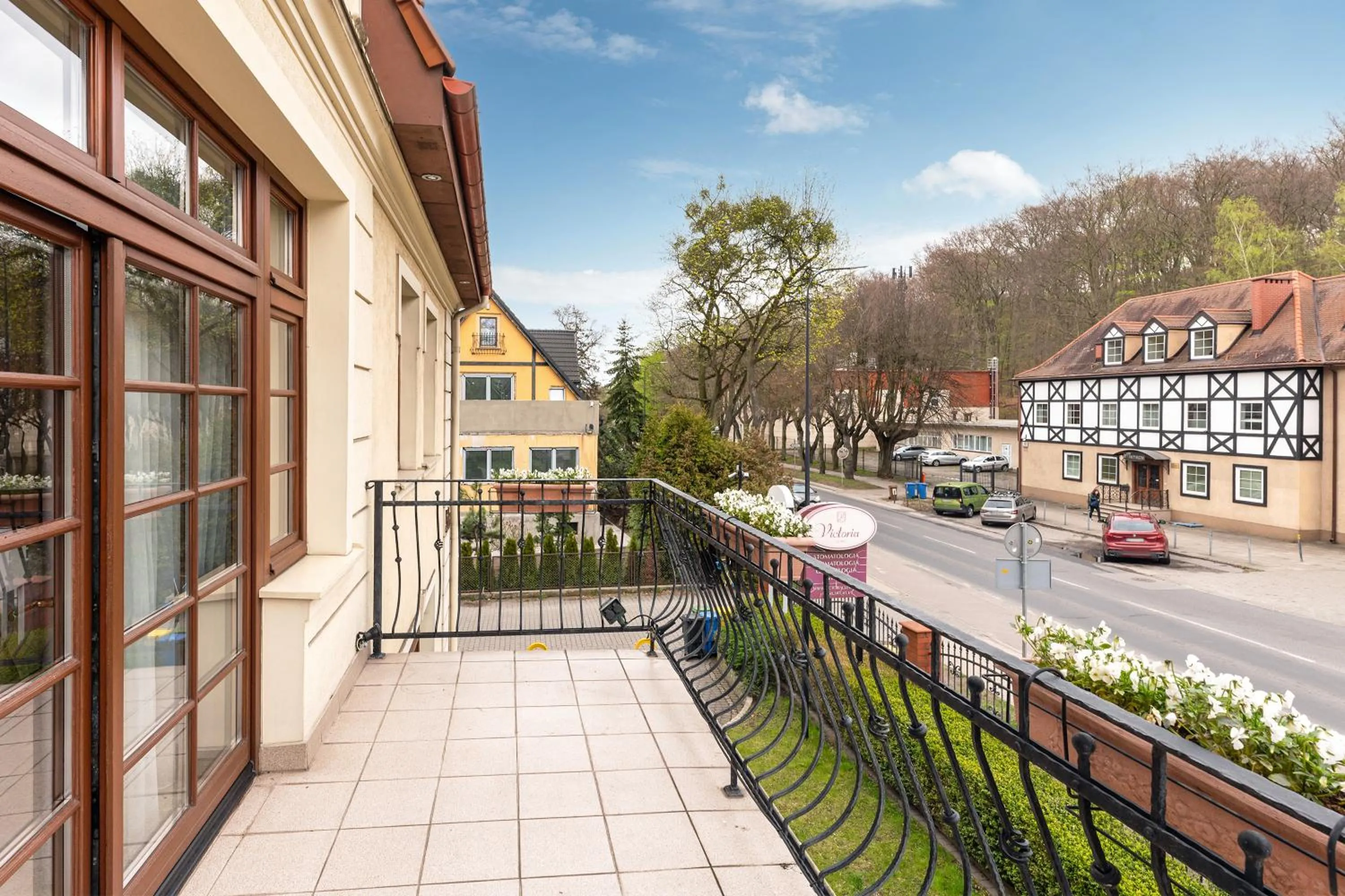 Balcony/Terrace in Willa Jaśkowy Dworek