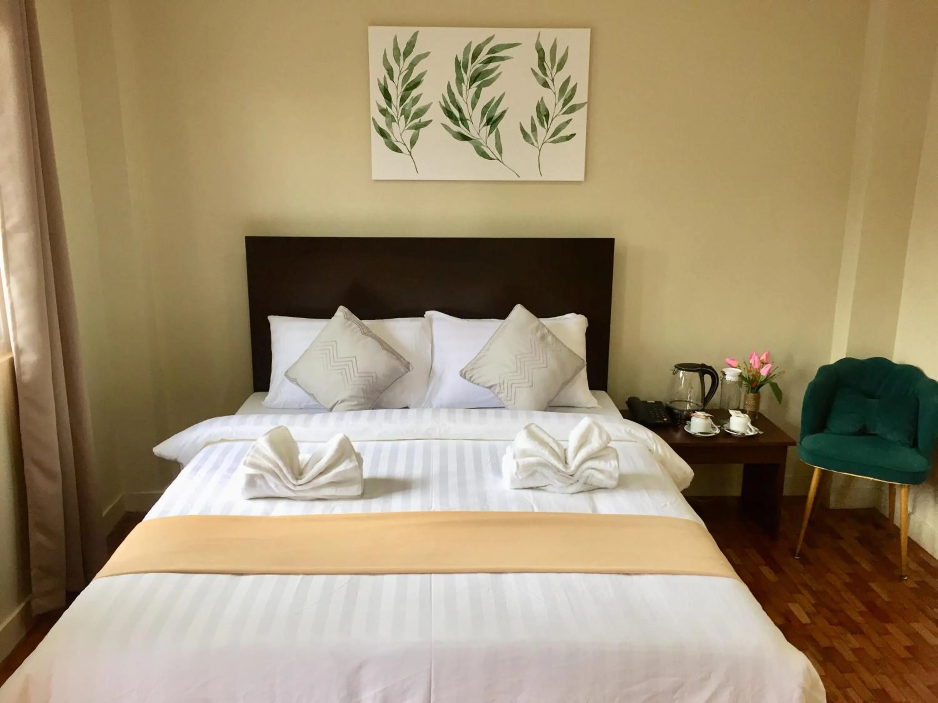 Bed in La Presca Hotel