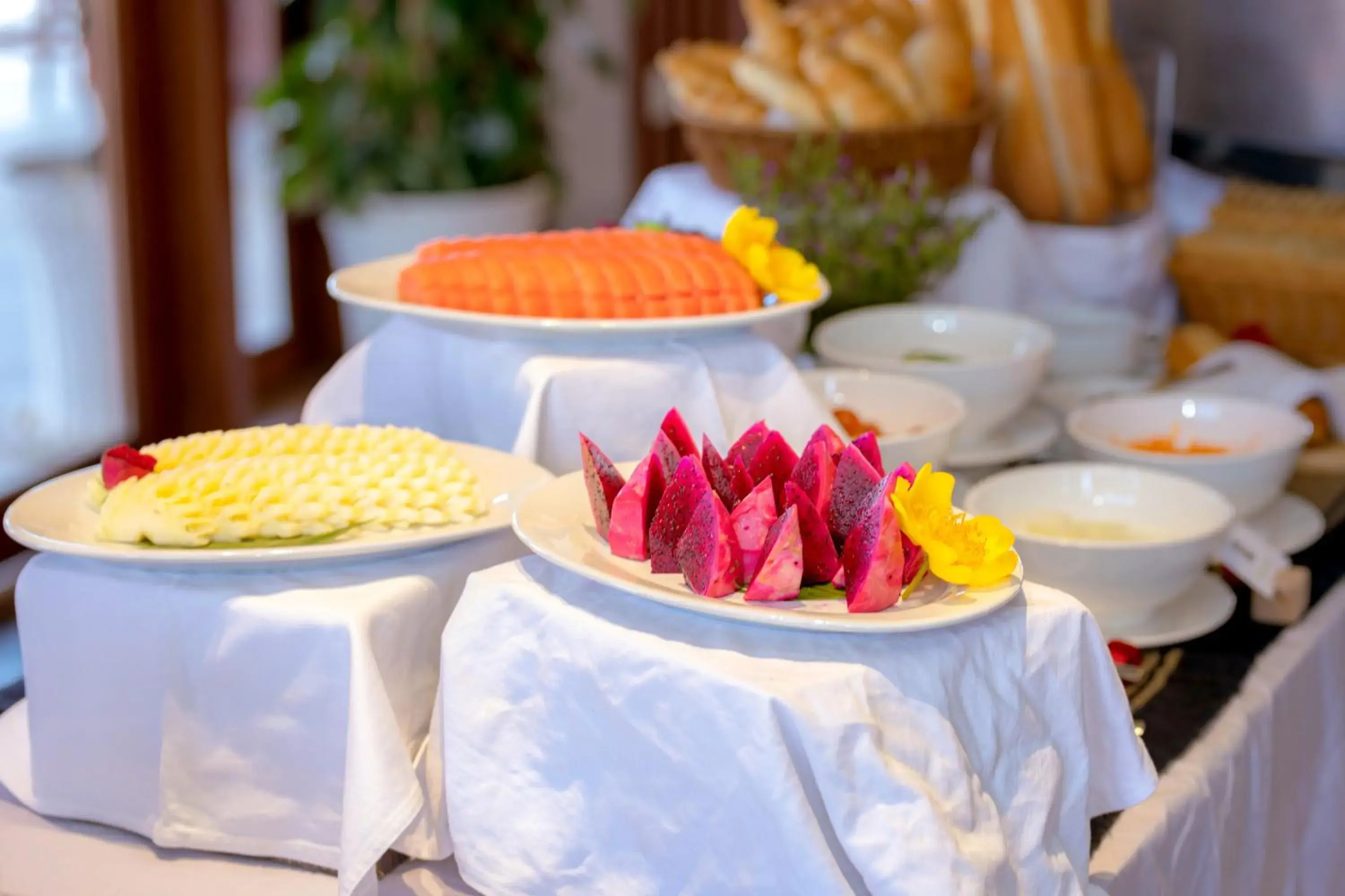 Continental breakfast in KNN Luxury Hill Continental breakfast in KNN Luxury Hill