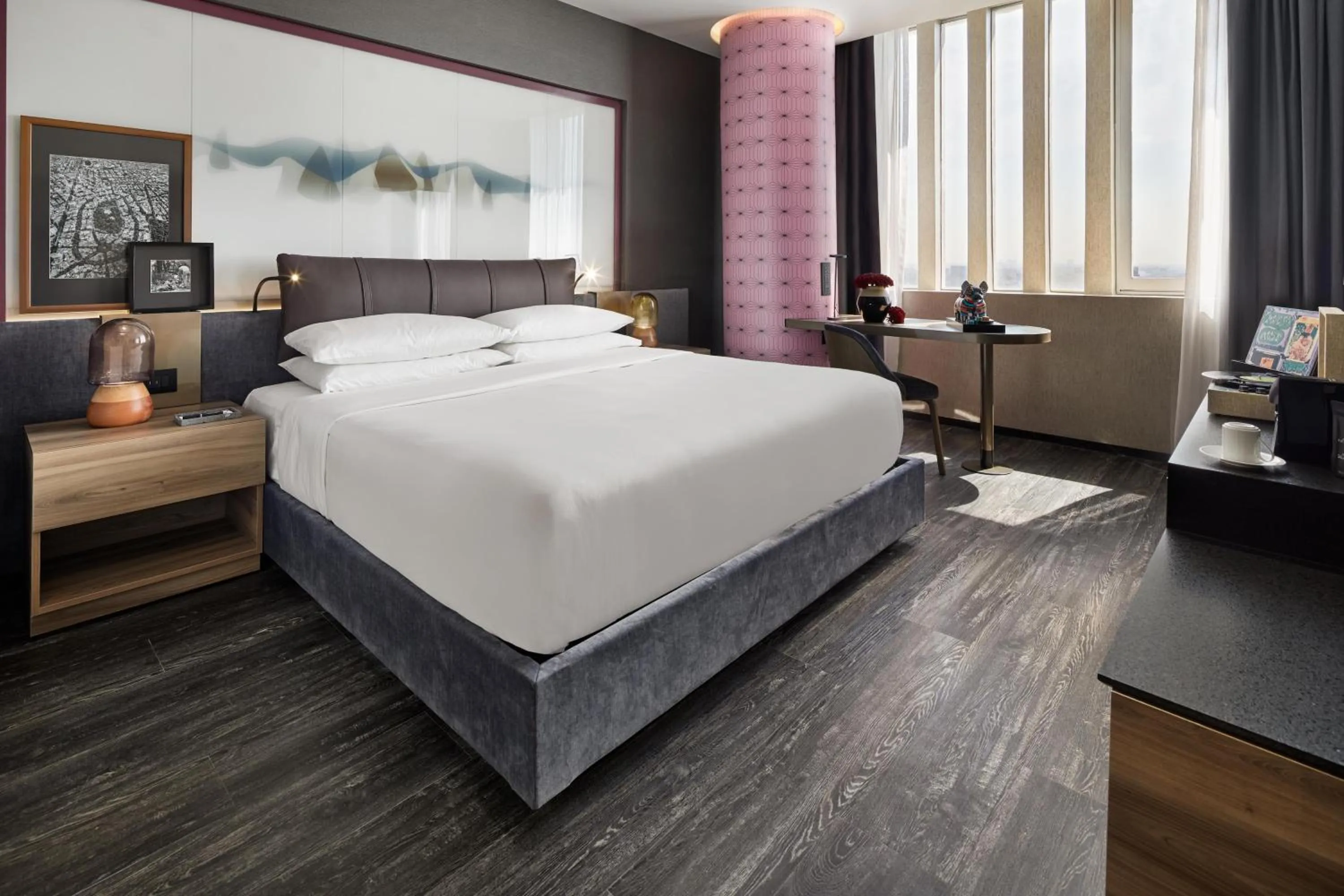 Photo of the whole room, Bed in Andaz Condesa Mexico City, By Hyatt