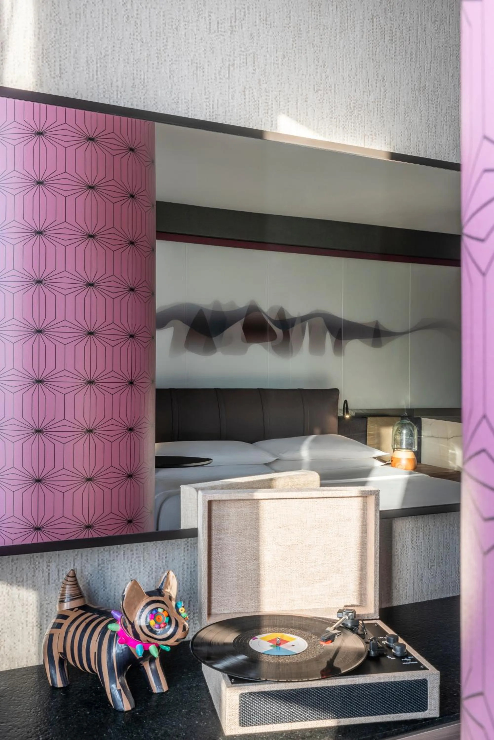 Decorative detail in Andaz Condesa Mexico City, By Hyatt