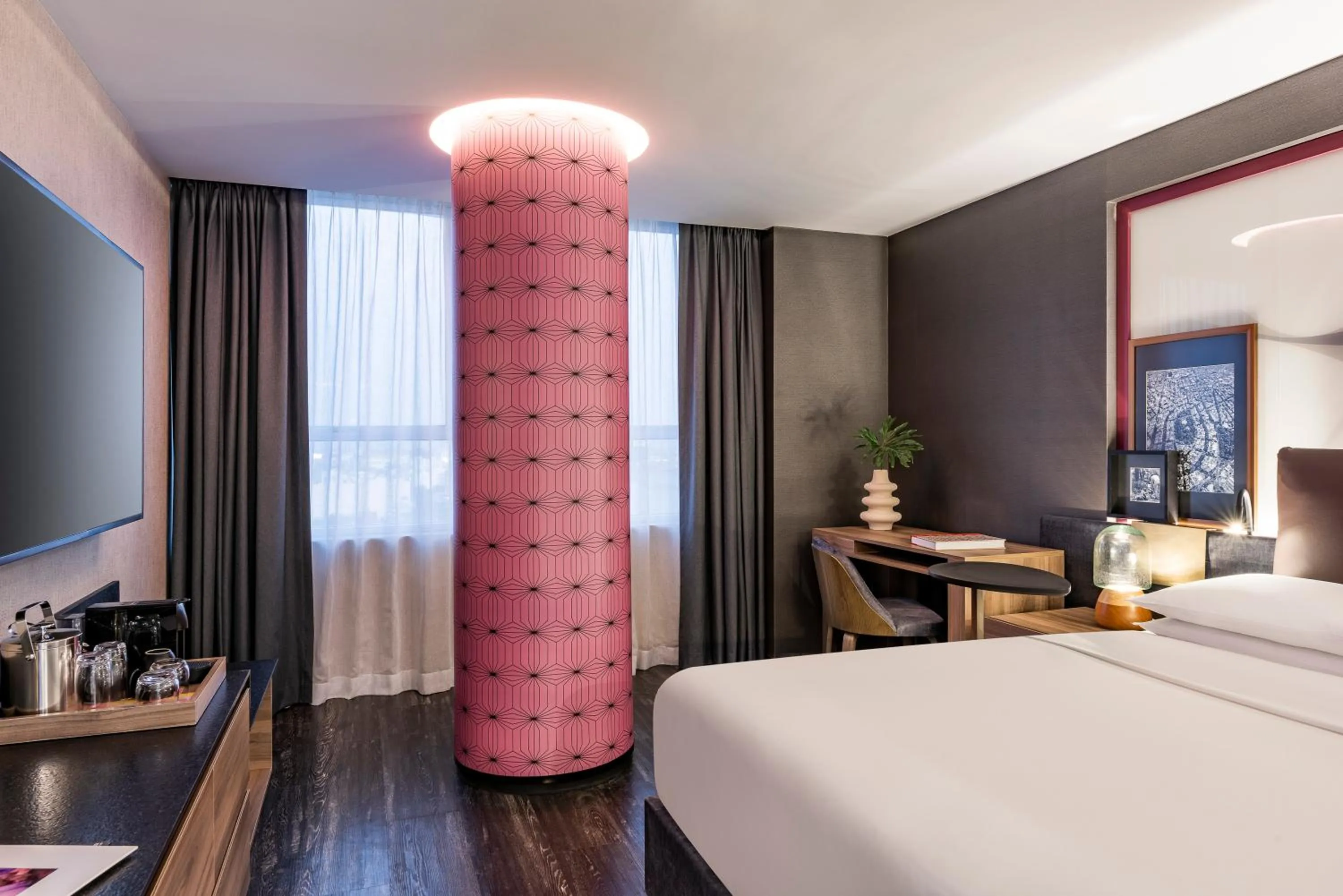 Bed in Andaz Condesa Mexico City, By Hyatt