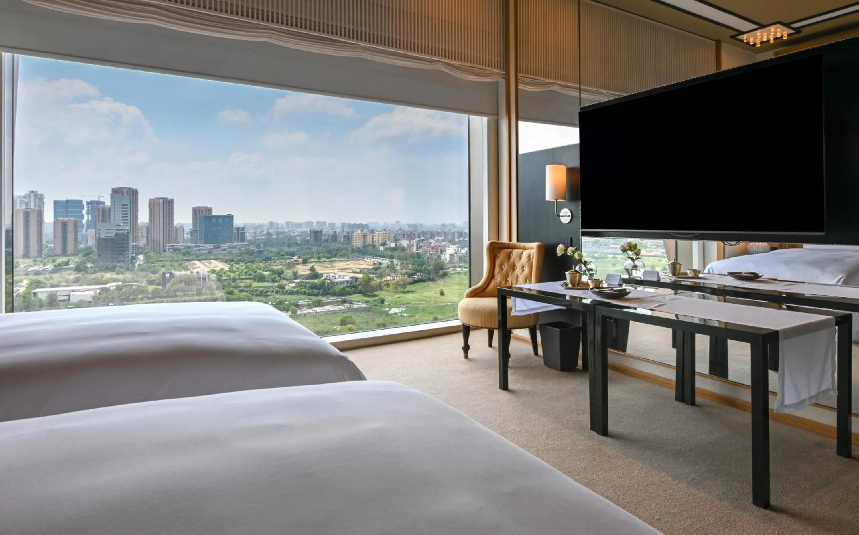 Bedroom, Bed in Grand Hyatt Gurgaon