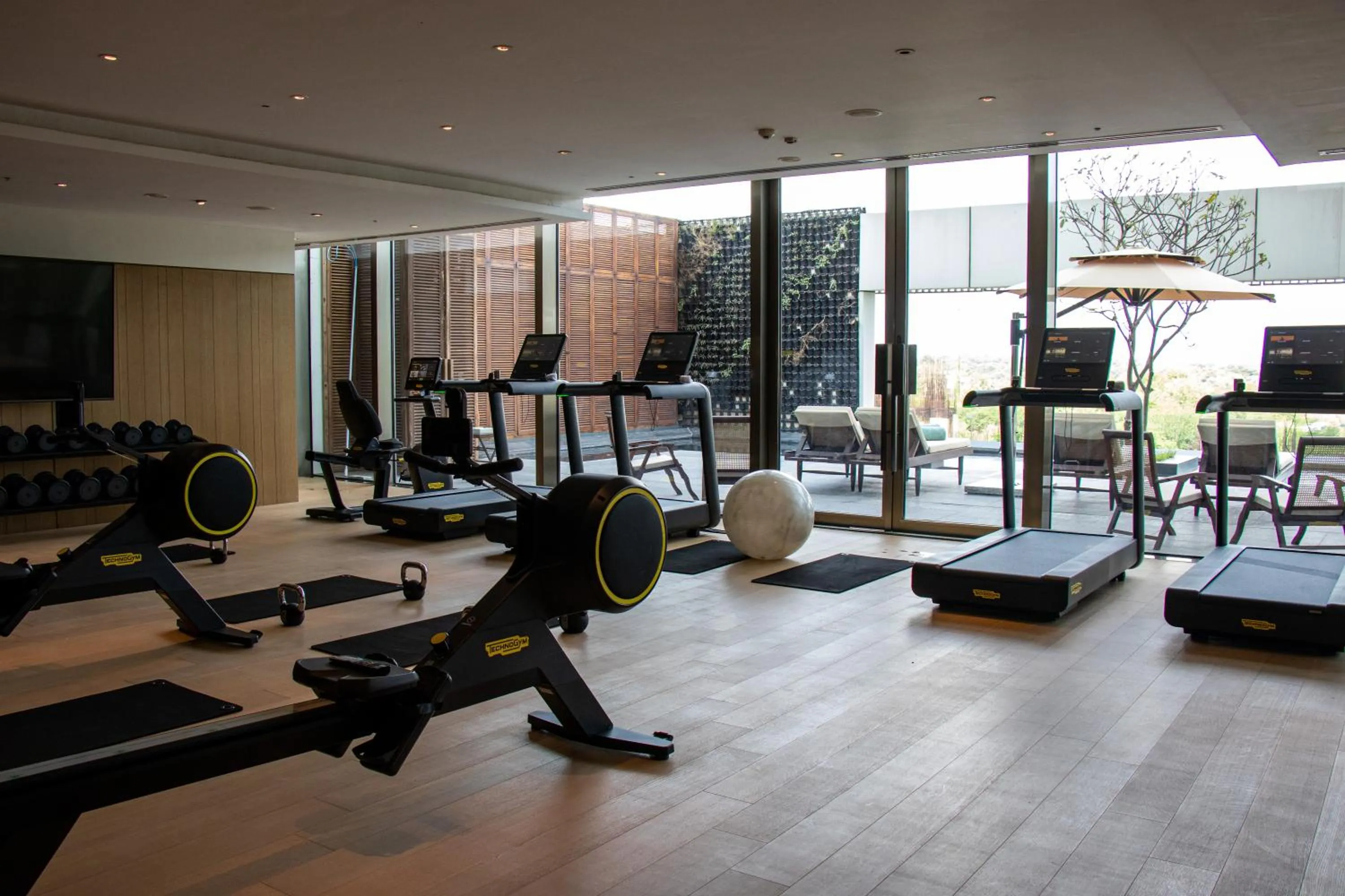Fitness centre/facilities in Grand Hyatt Gurgaon