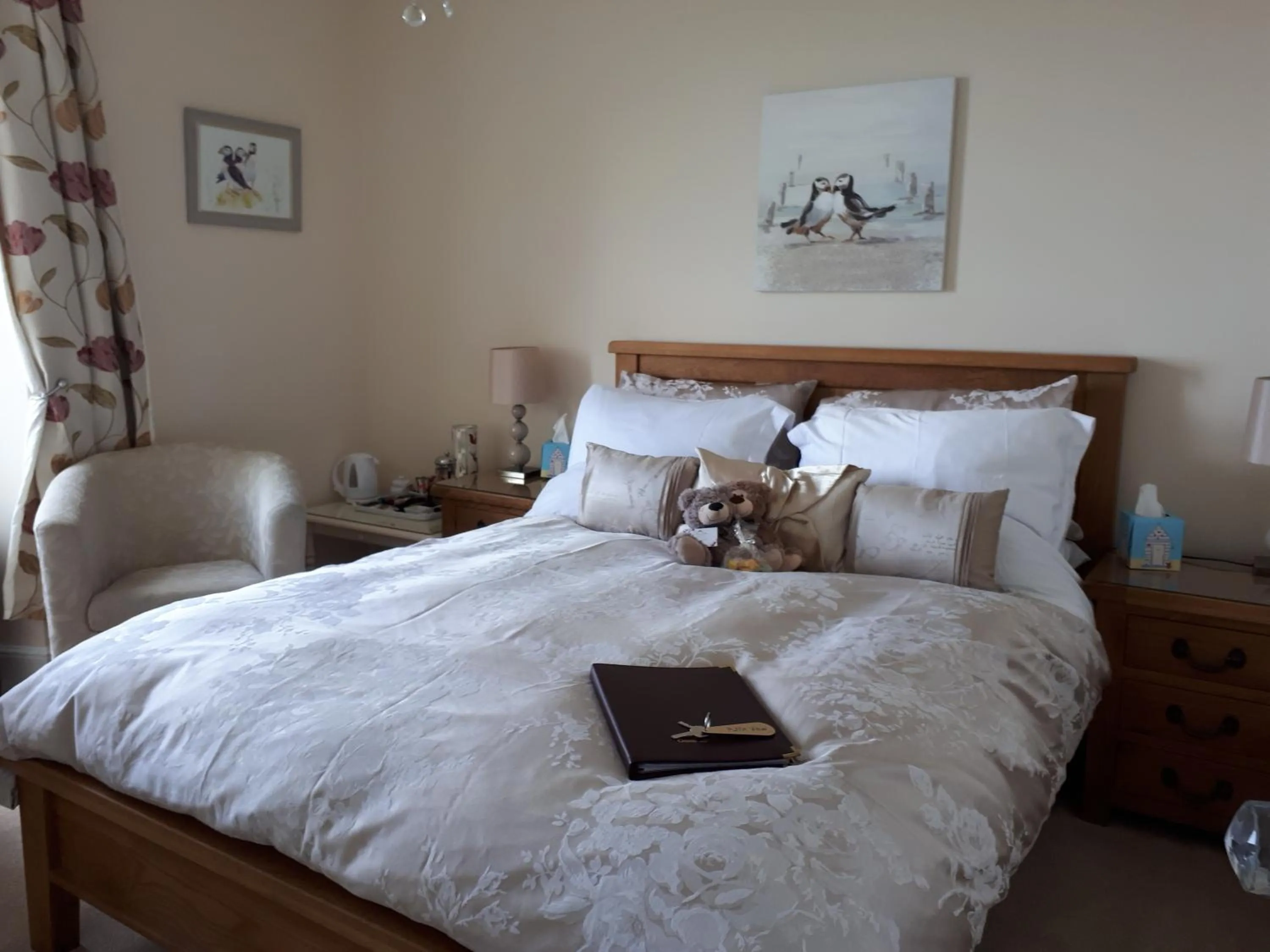 Bed in Min y Don Guest House