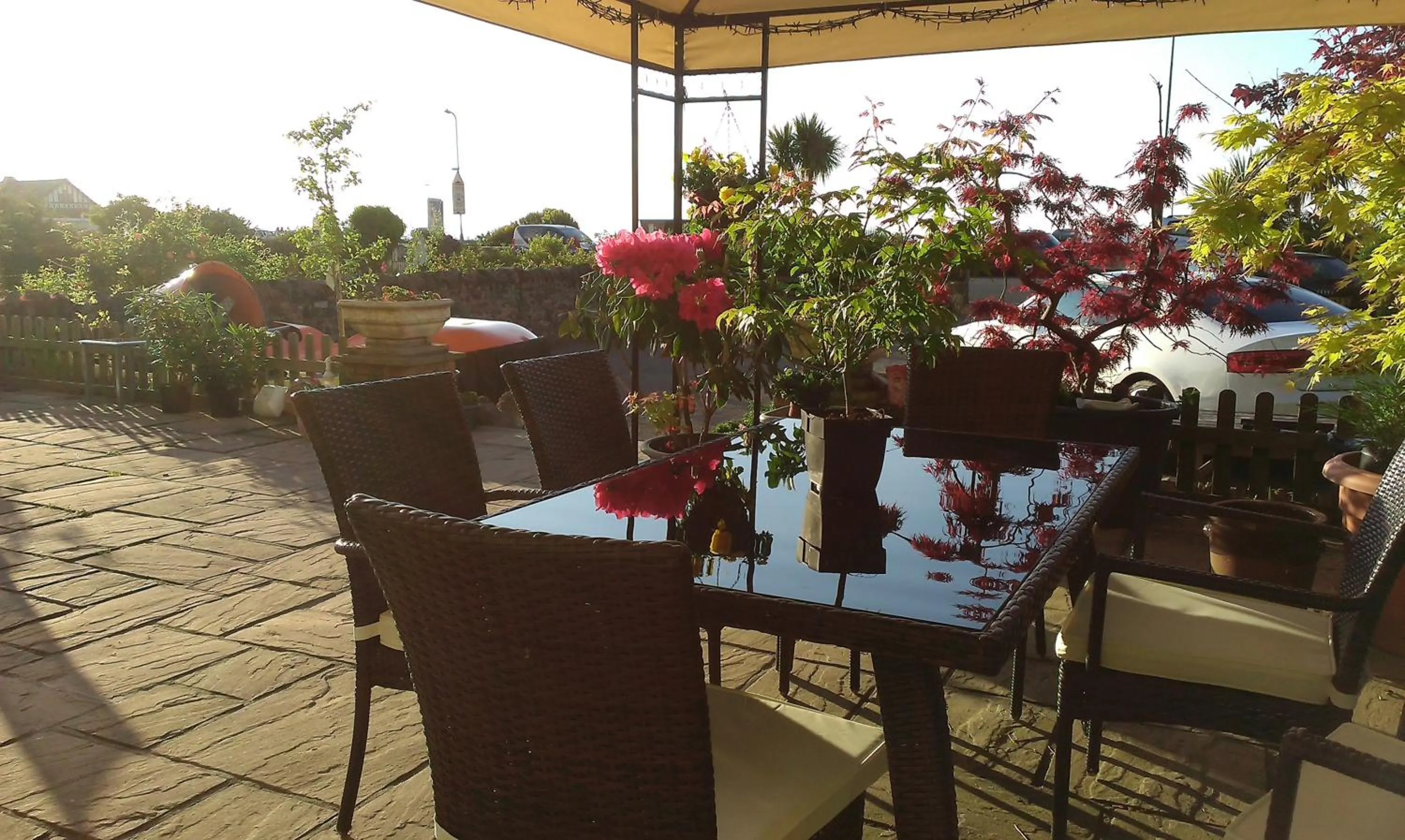 On site in Min y Don Guest House