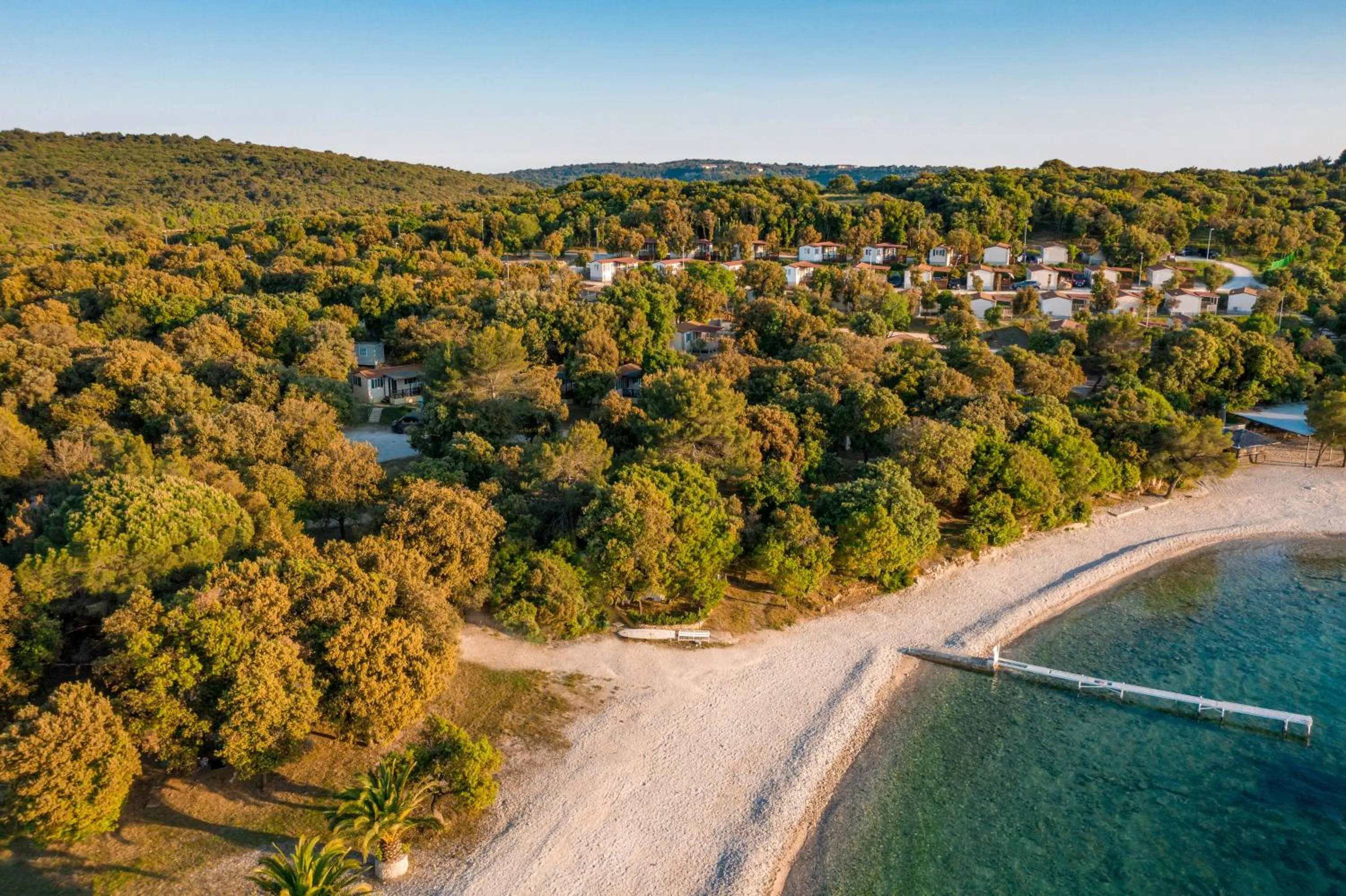 Beach in Happy Camp Mobile Homes in Brioni Sunny Camping