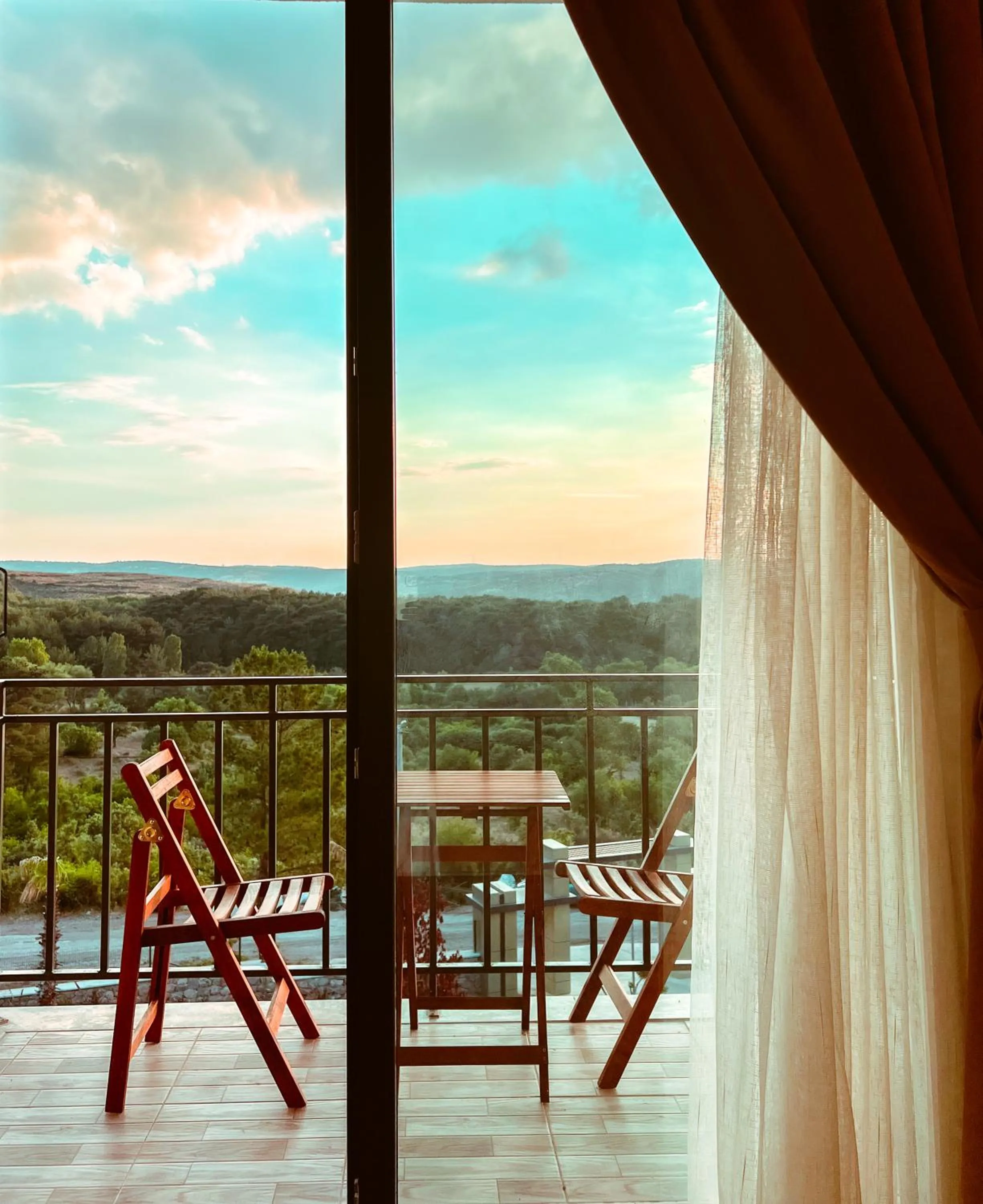 Balcony/Terrace in Pinhan Otel Kazdağıları