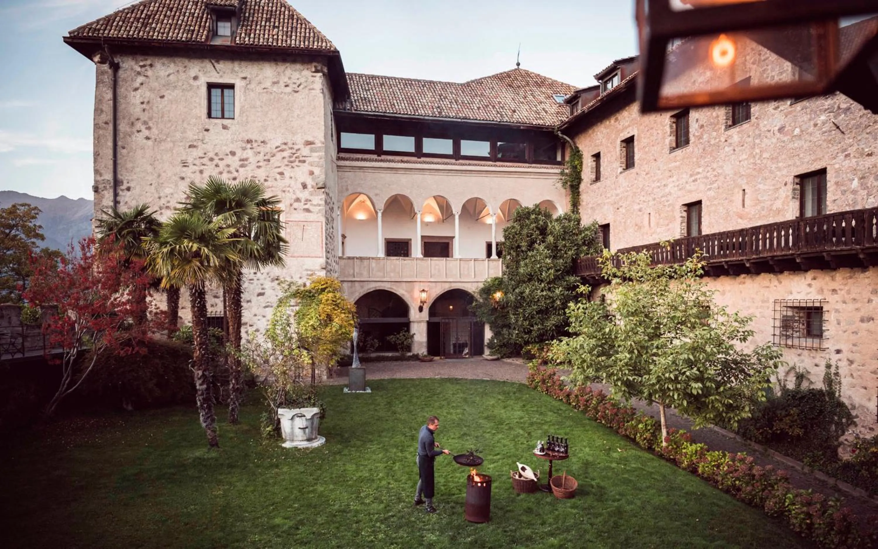 Property building in Relais & Chateaux Hotel Castel Fragsburg