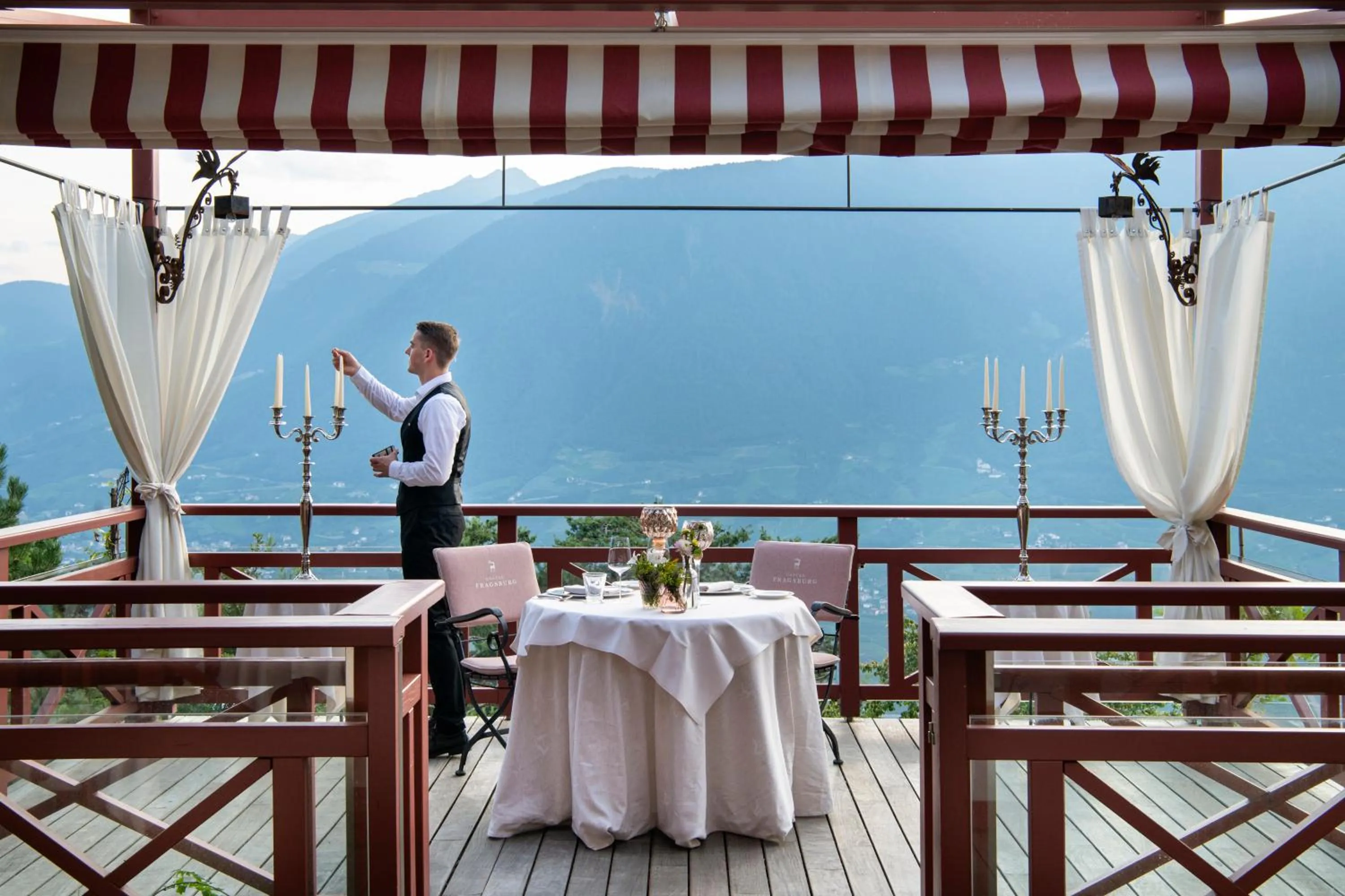 Restaurant/places to eat in Relais & Chateaux Hotel Castel Fragsburg