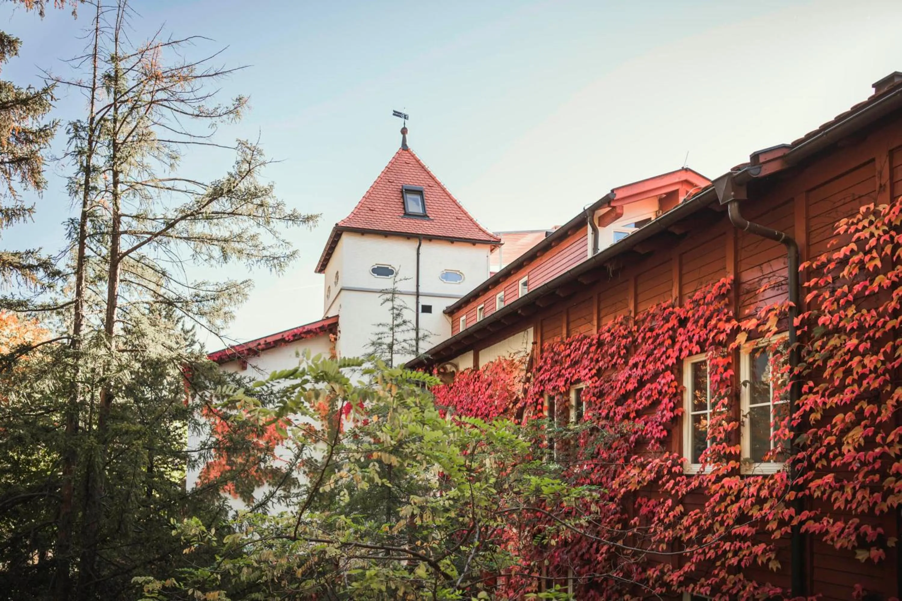 Property building in Relais & Chateaux Hotel Castel Fragsburg