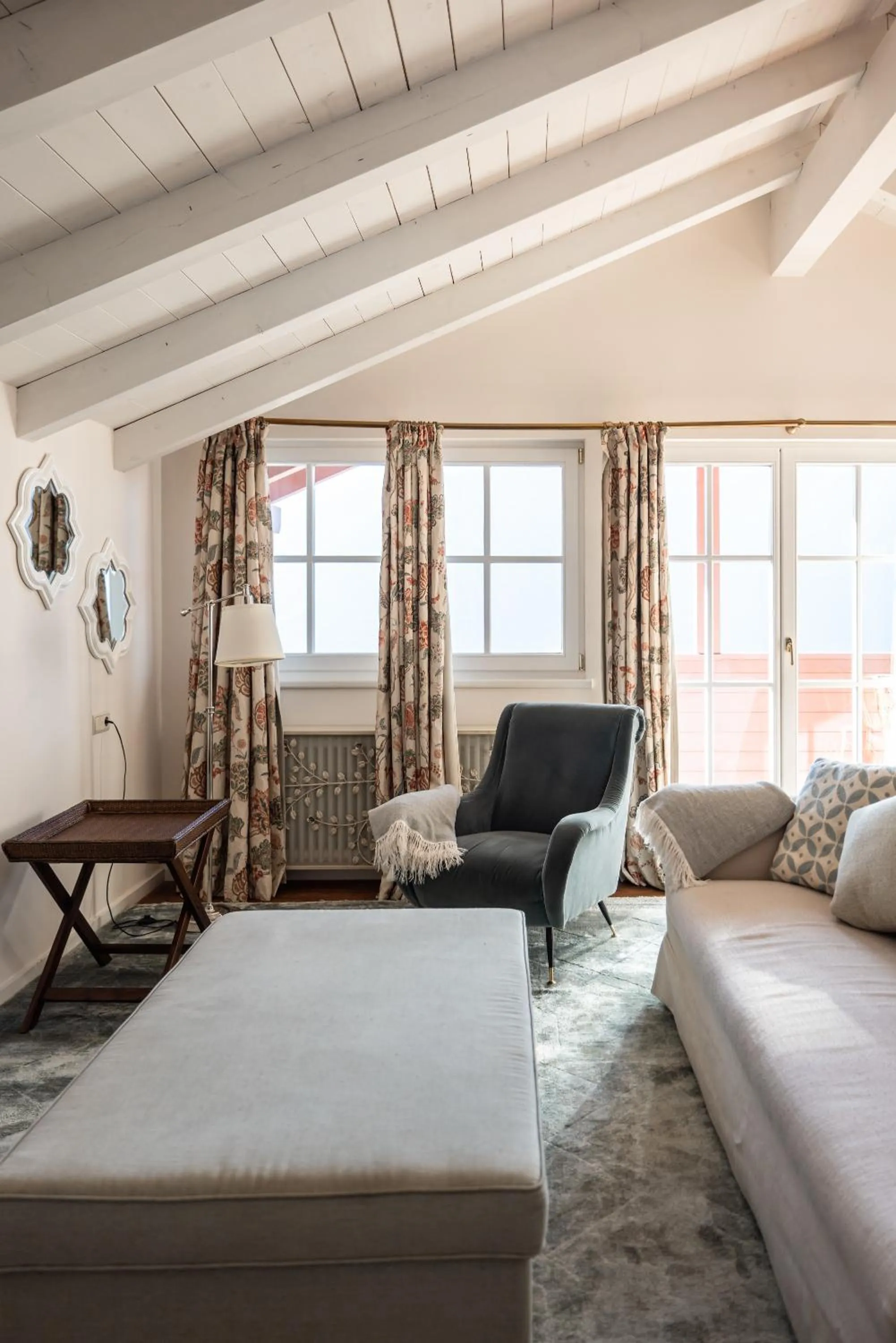 Photo of the whole room, Bed in Relais & Chateaux Hotel Castel Fragsburg