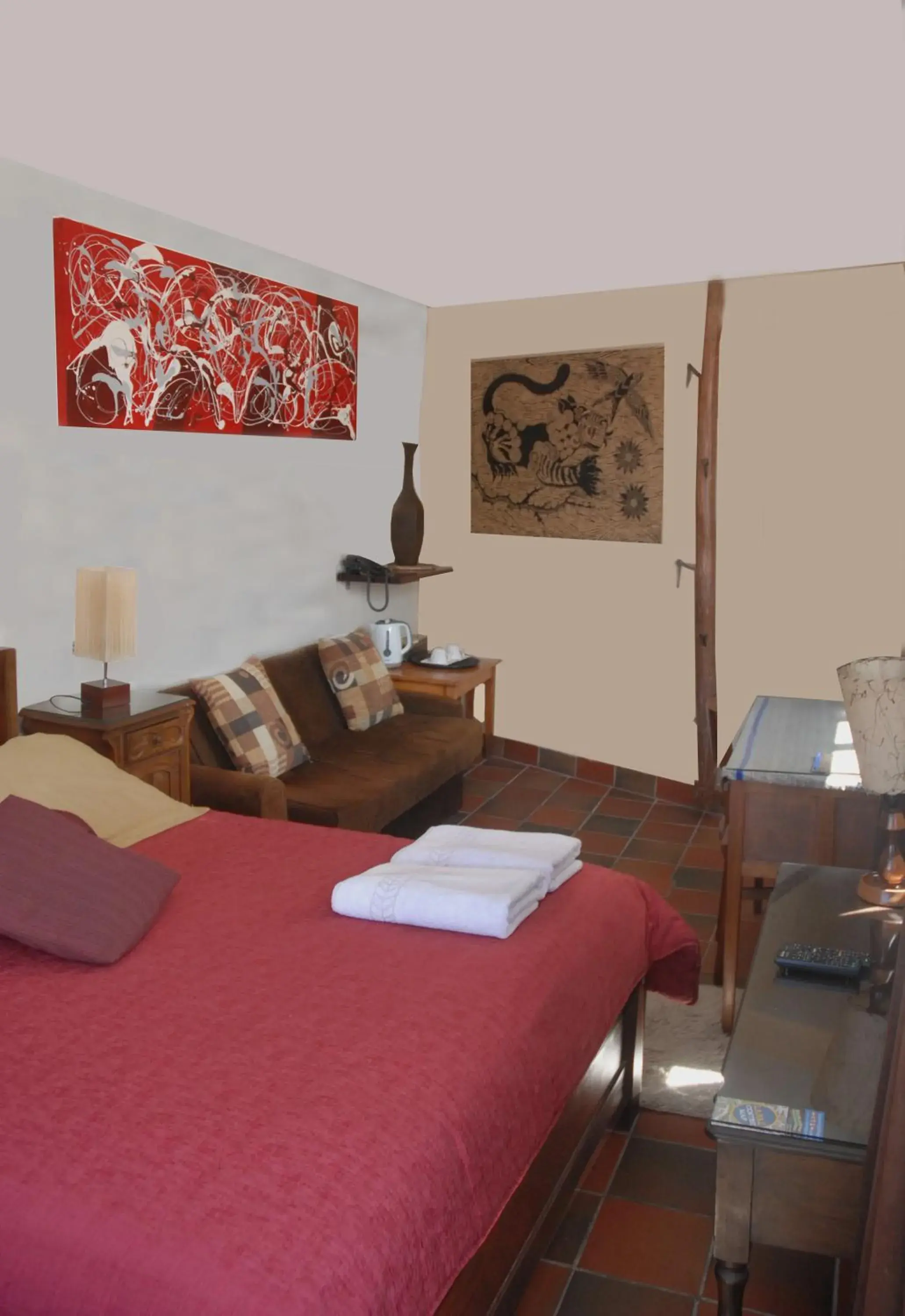 Superior Double Room with Mountain View - single occupancy in Rendezvous Hostal Superior Double Room with Mountain View - single occupancy in Rendezvous Hostal