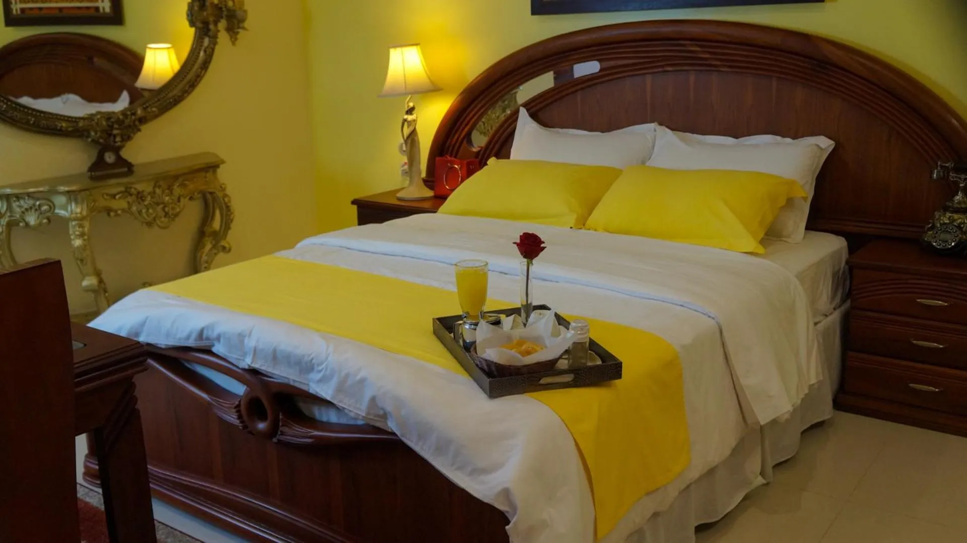 Bed in Hotel Perla Verde