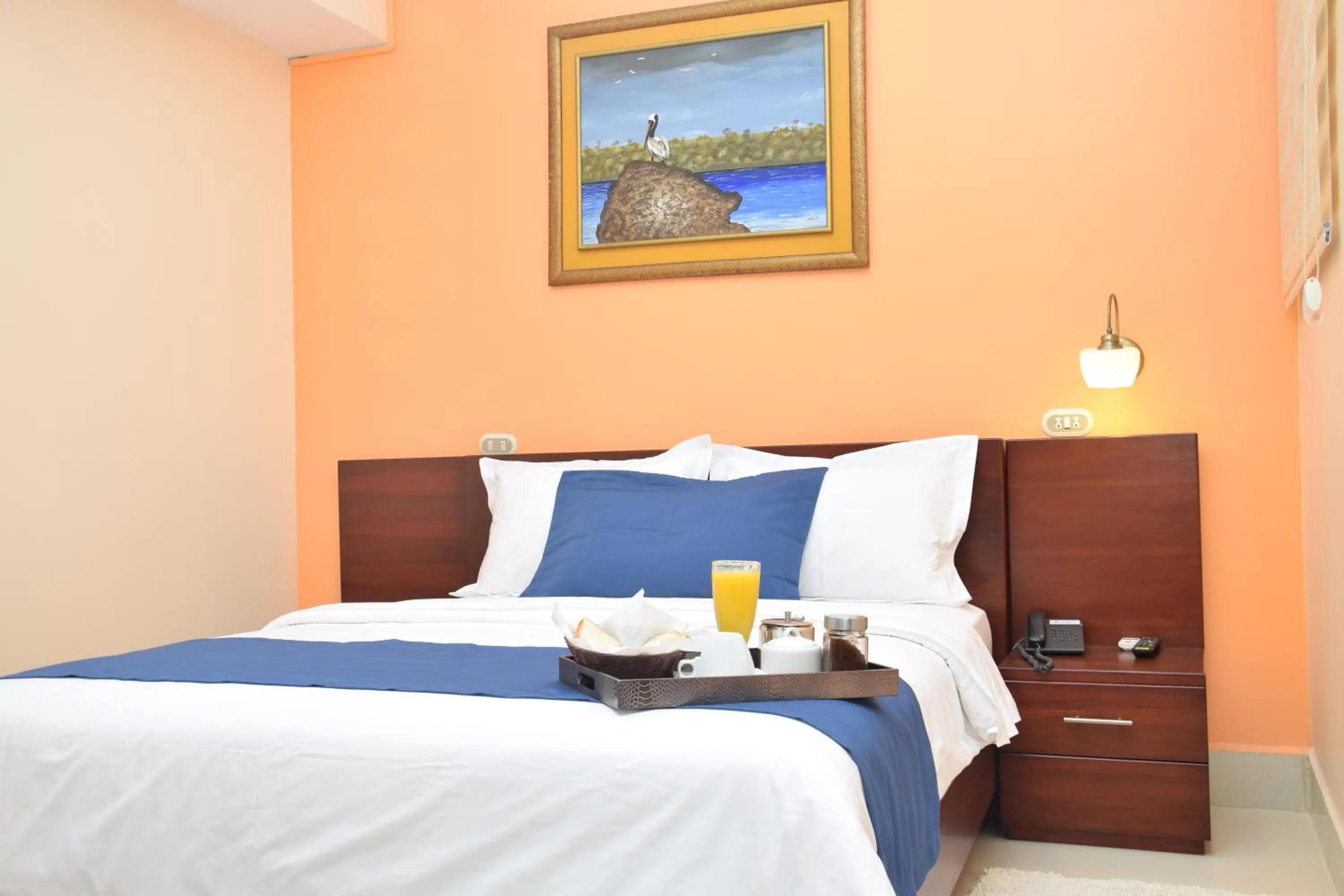 Bed in Hotel Perla Verde