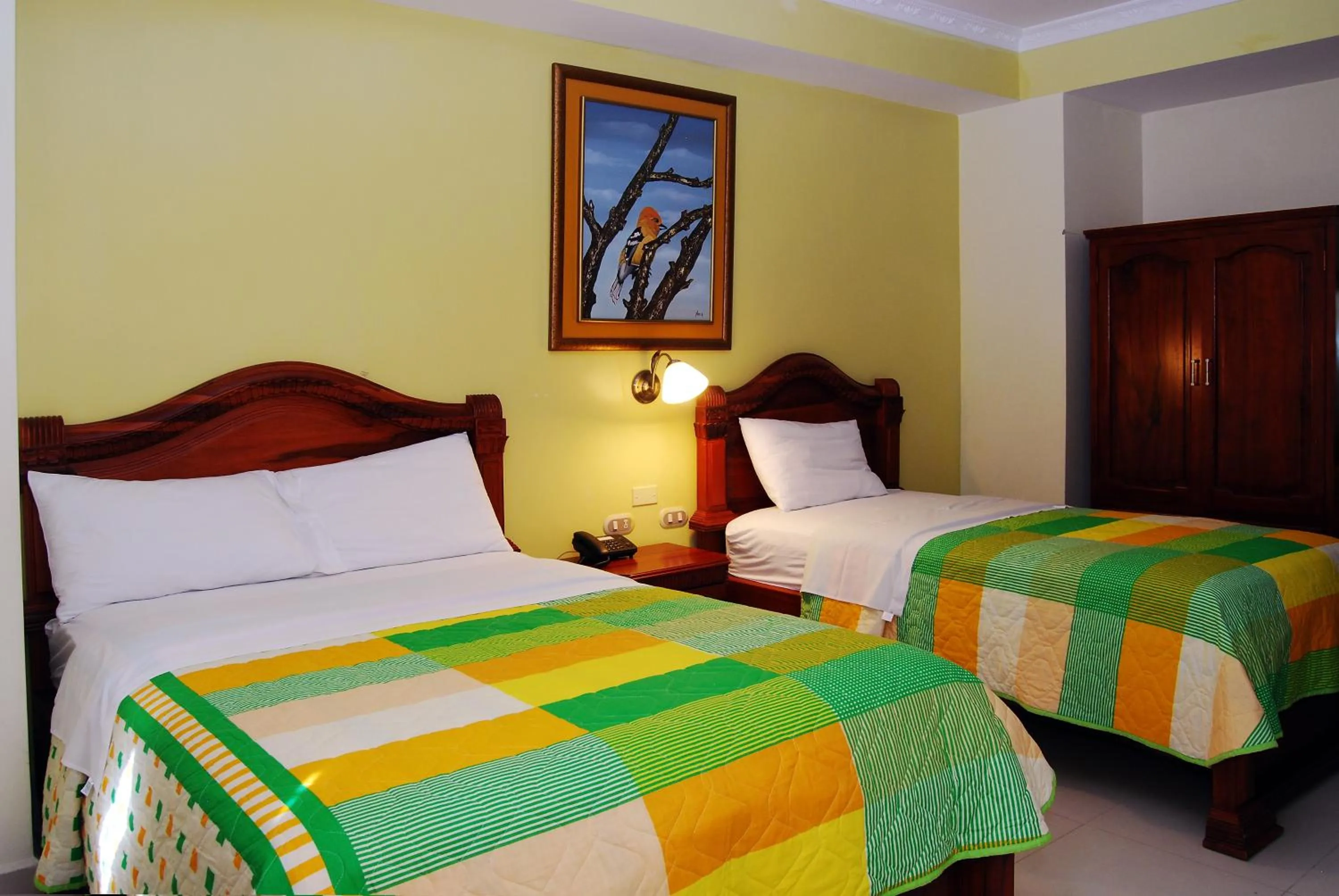 Bed in Hotel Perla Verde