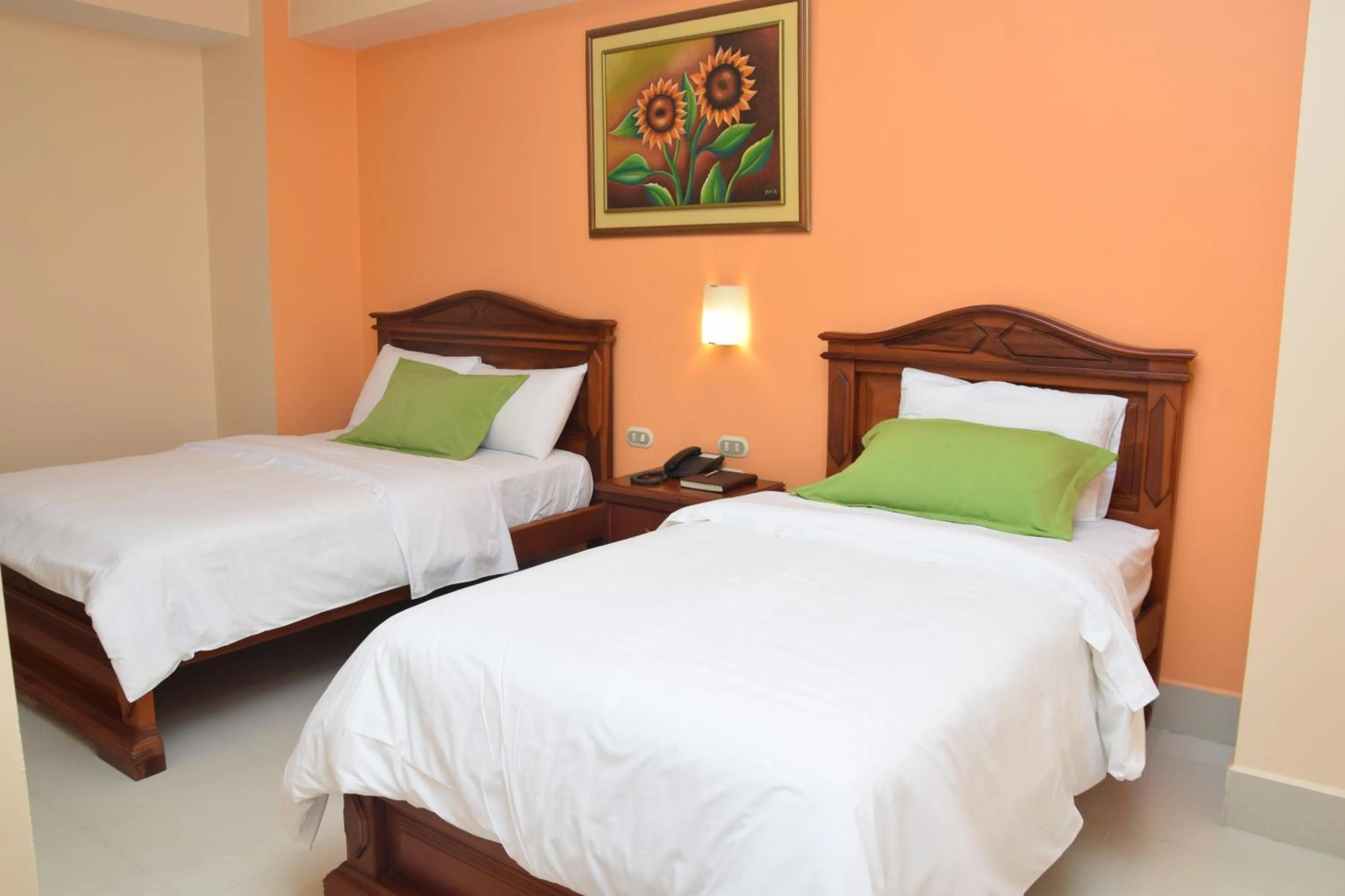 Bed in Hotel Perla Verde