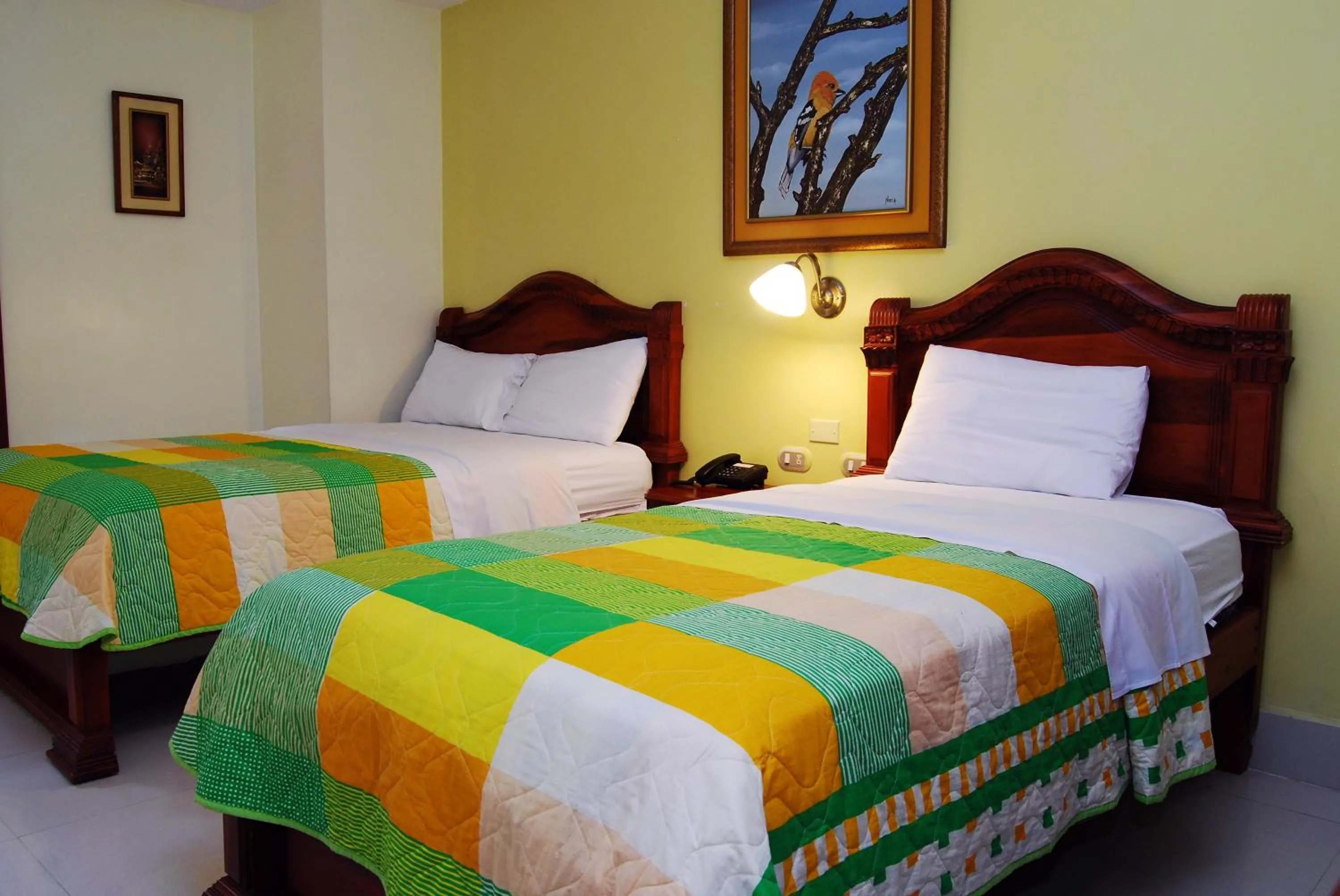 Bed in Hotel Perla Verde