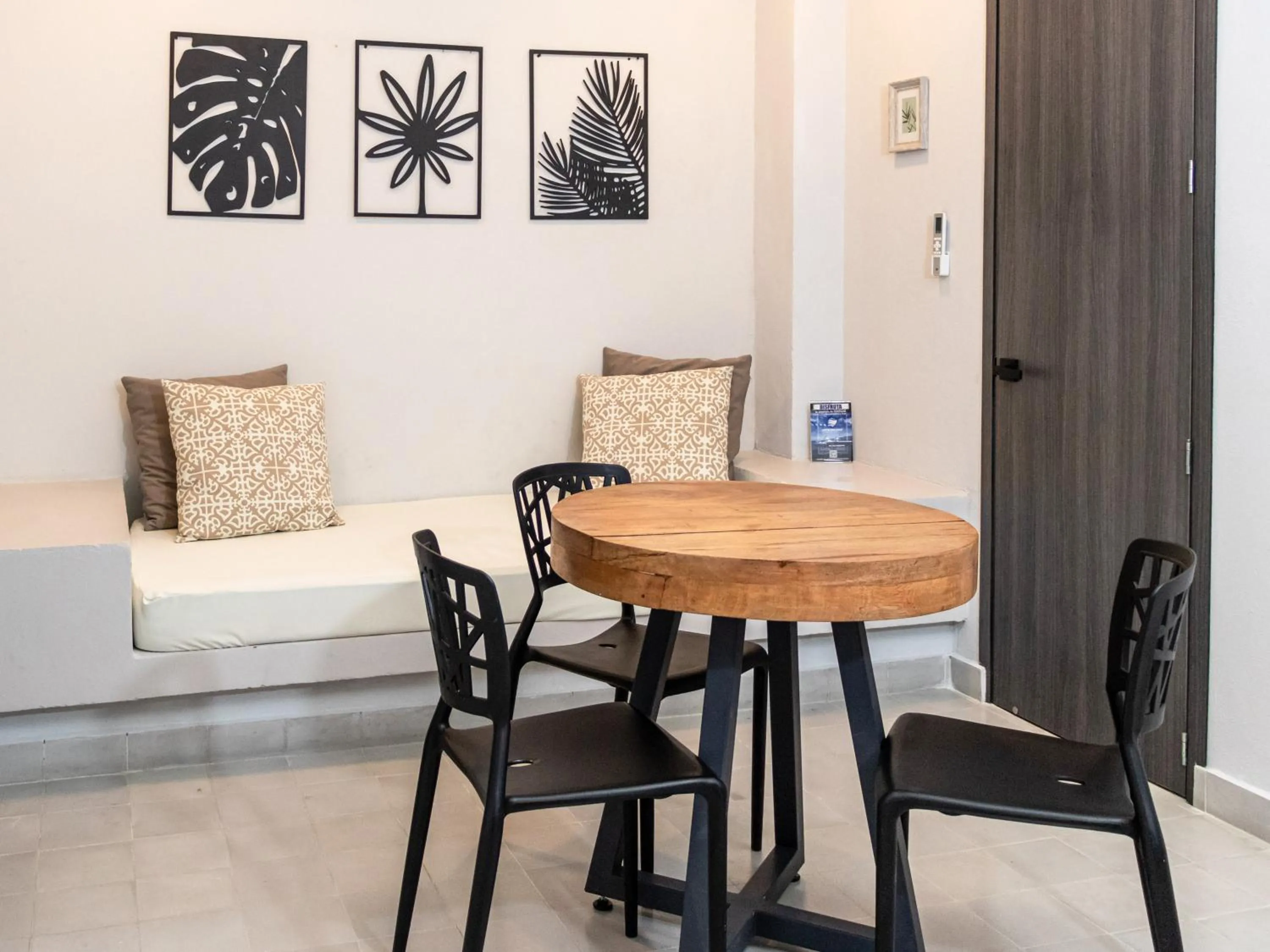 Living room in The Garden Suites