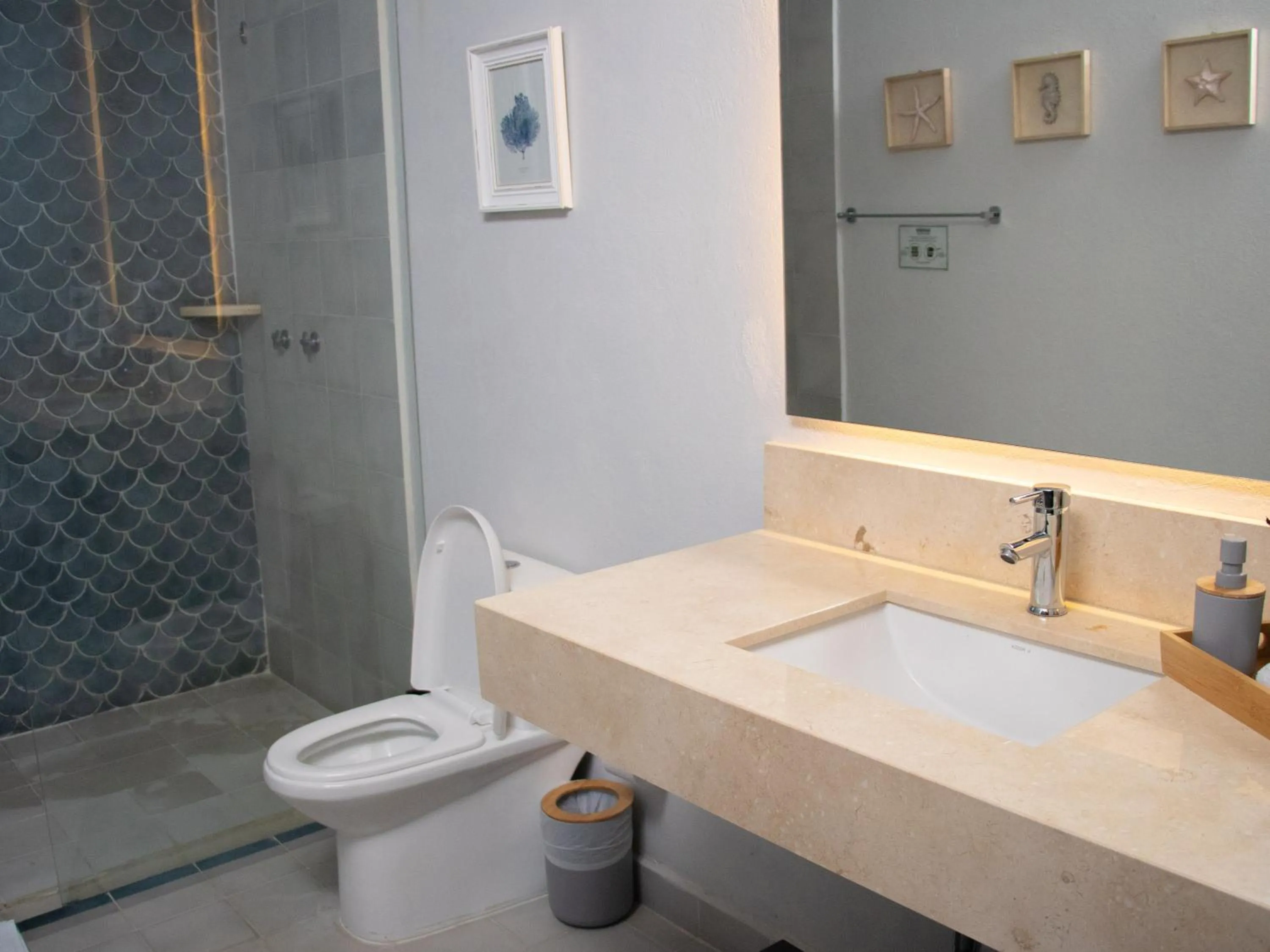 Bathroom in The Garden Suites