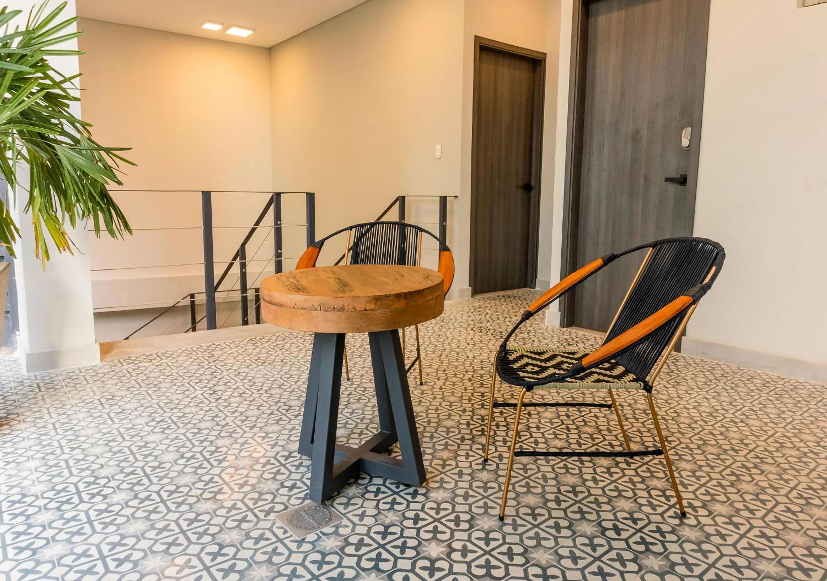 Living room in The Garden Suites