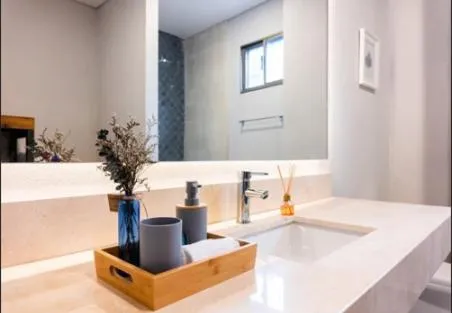 Bathroom in The Garden Suites