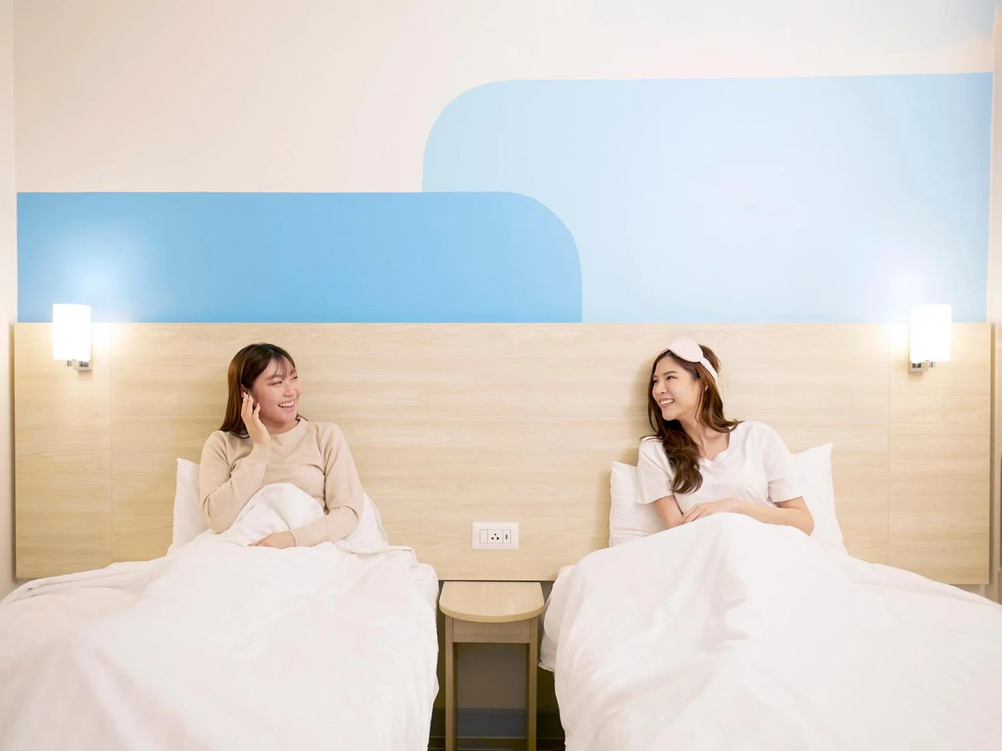 Bed in HOP INN Bangkok Bangna