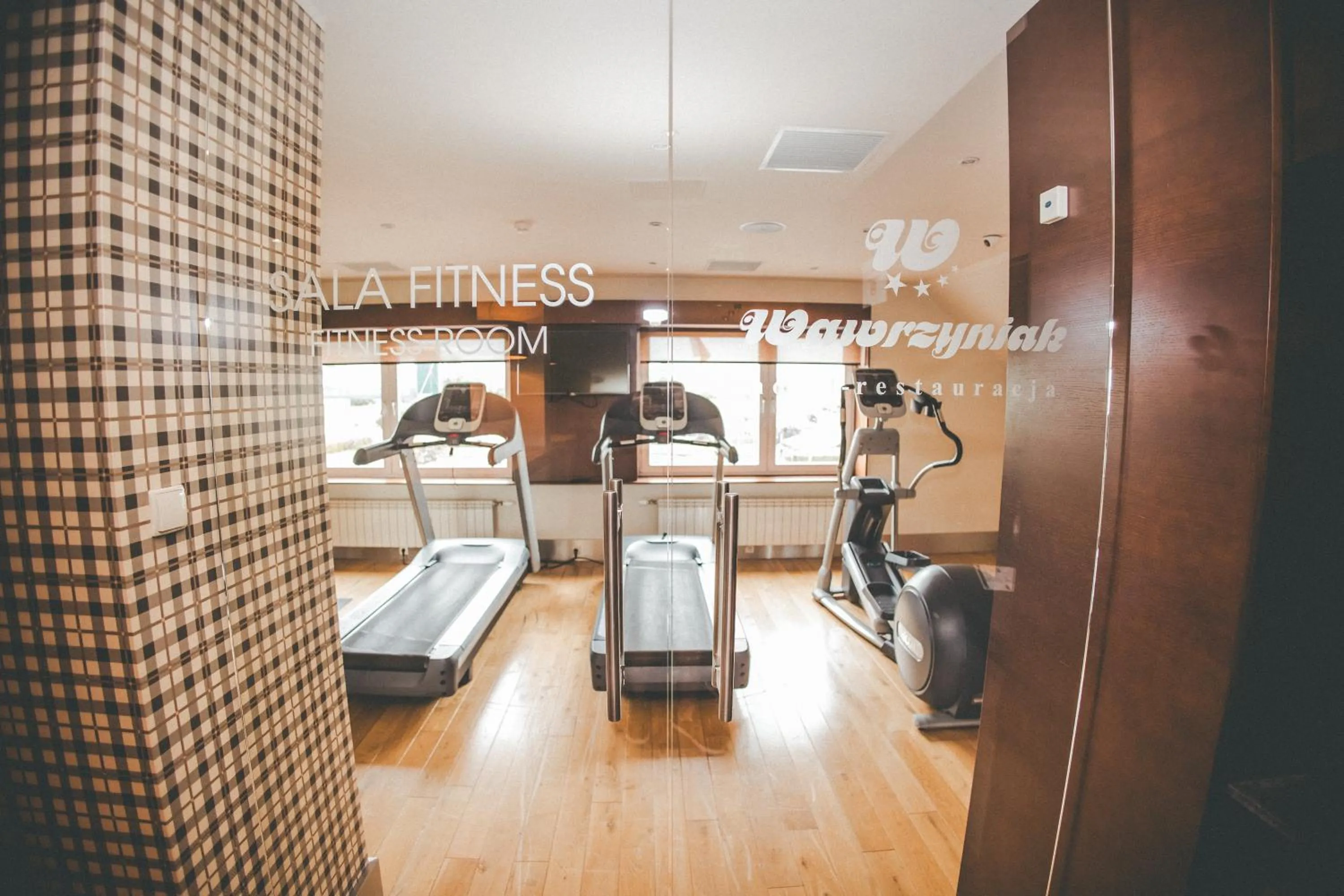 Fitness centre/facilities in Hotel Wawrzyniak