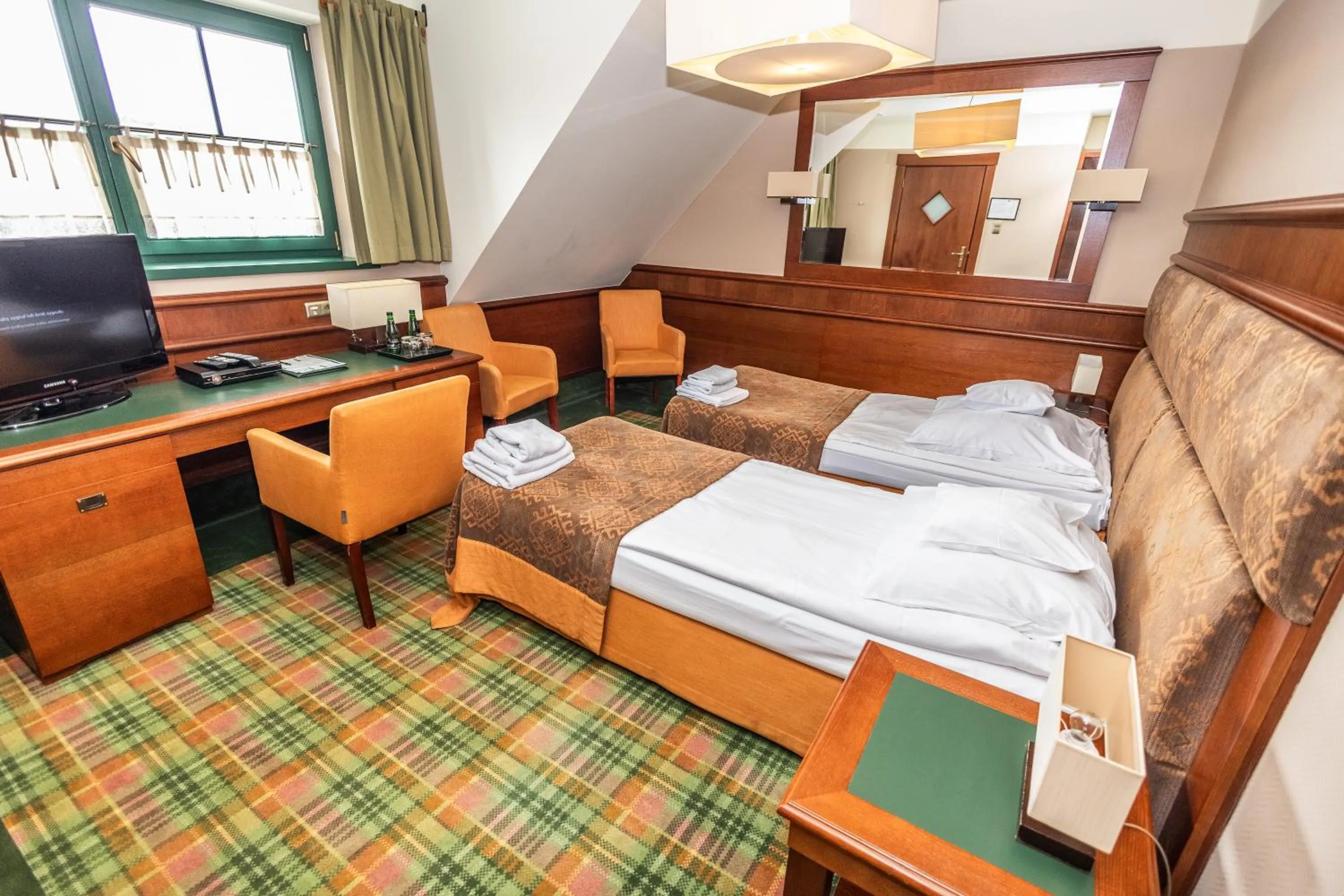 Bed in Hotel Wawrzyniak