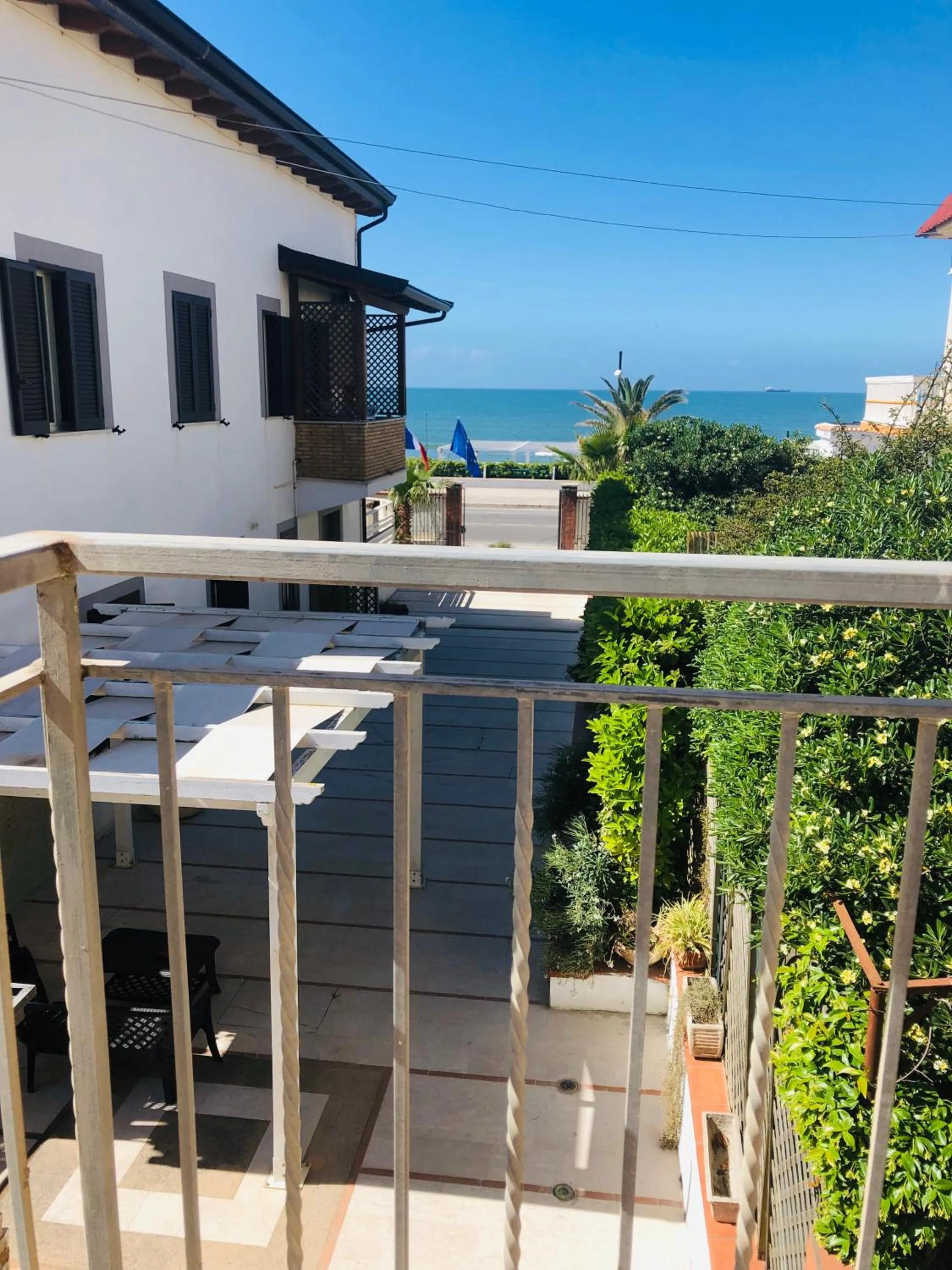 Sea view in Hotel La Rosetta Scauri