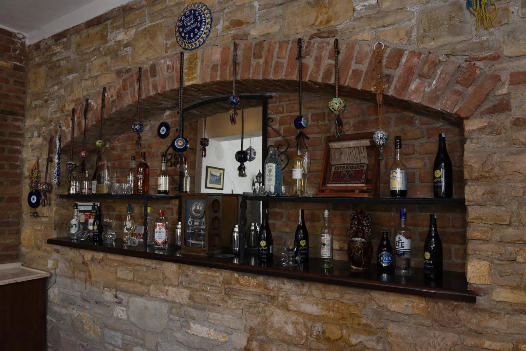 Alcoholic drinks in Villa Konak Hotel