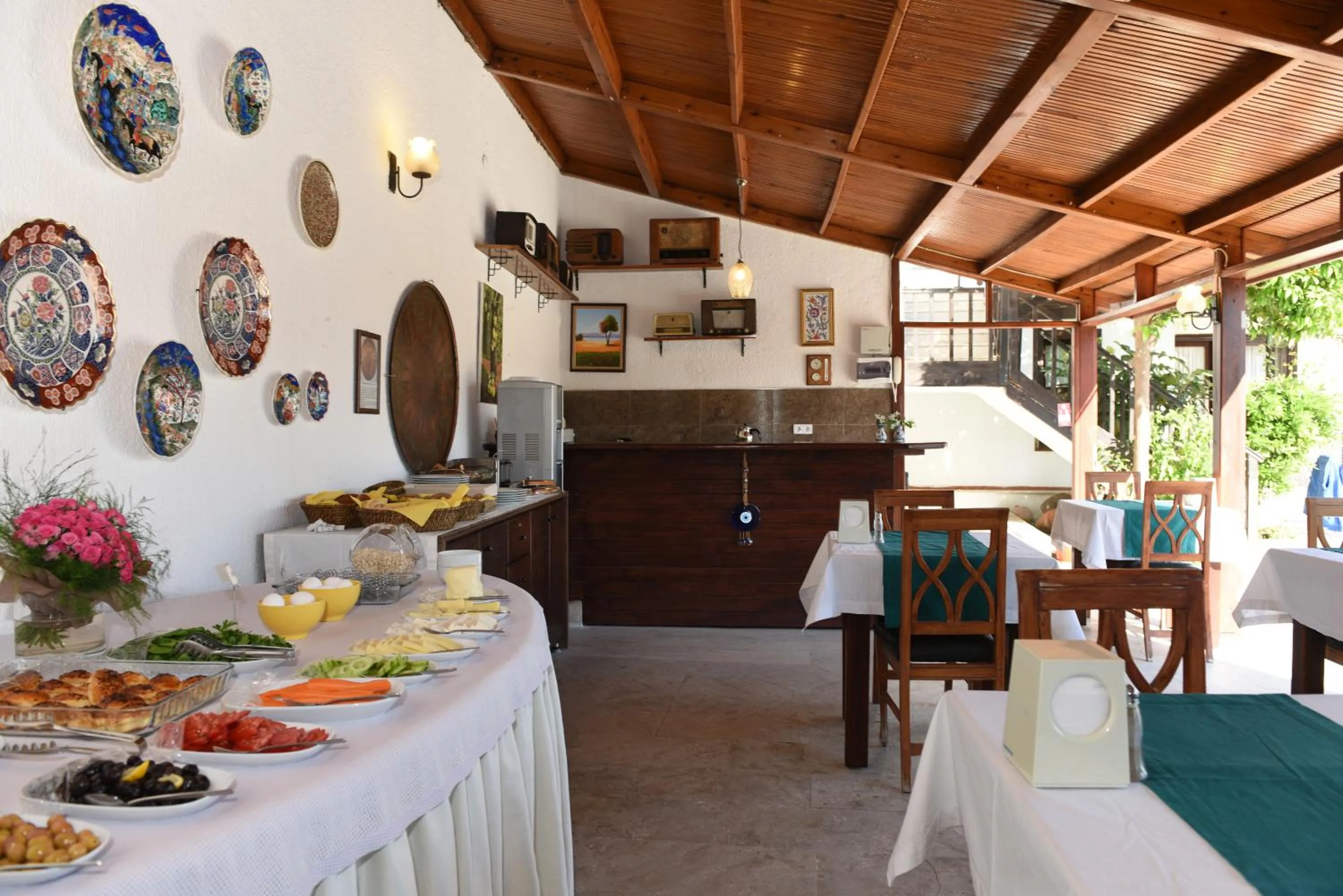 Buffet breakfast in Villa Konak Hotel