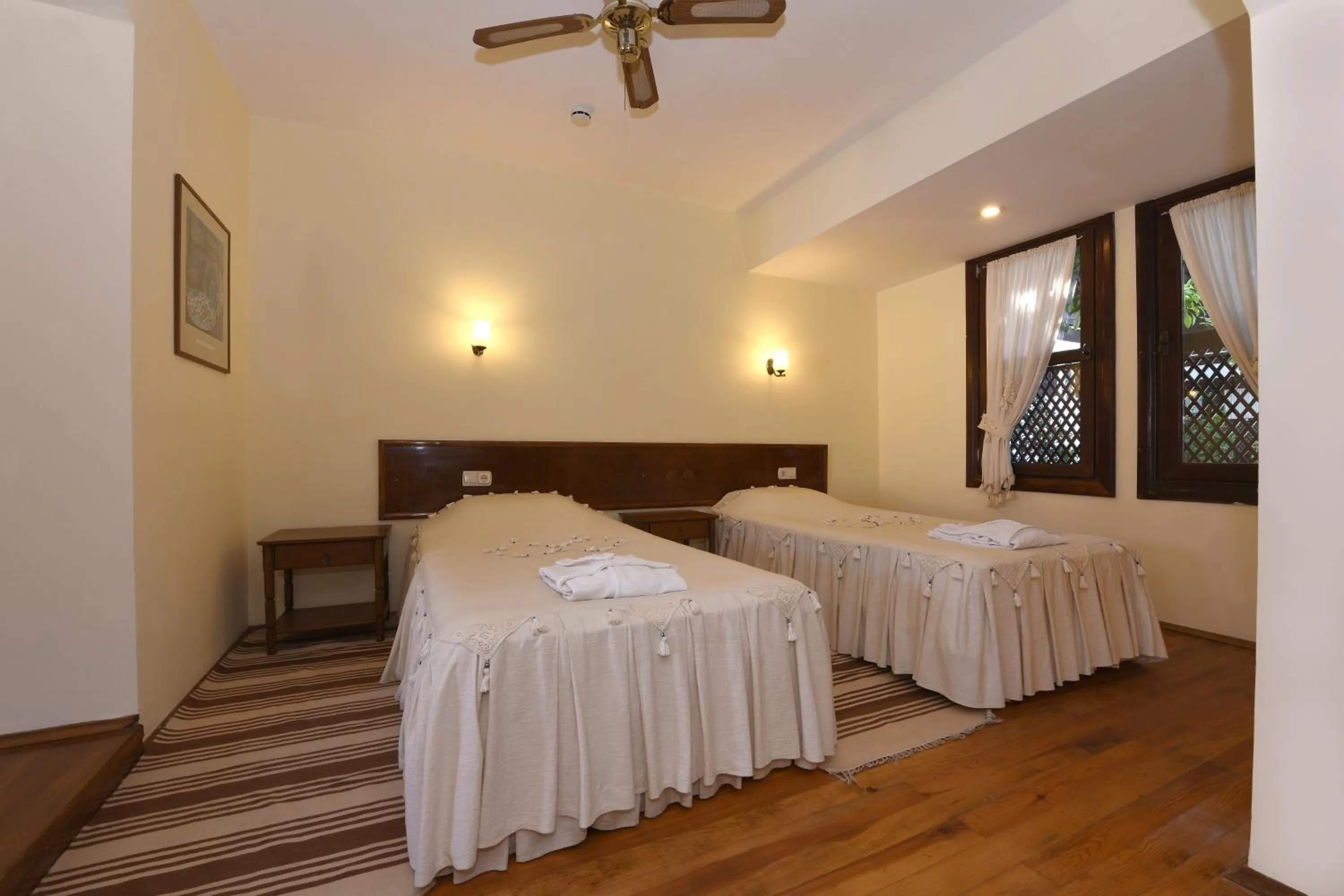 Bed in Villa Konak Hotel