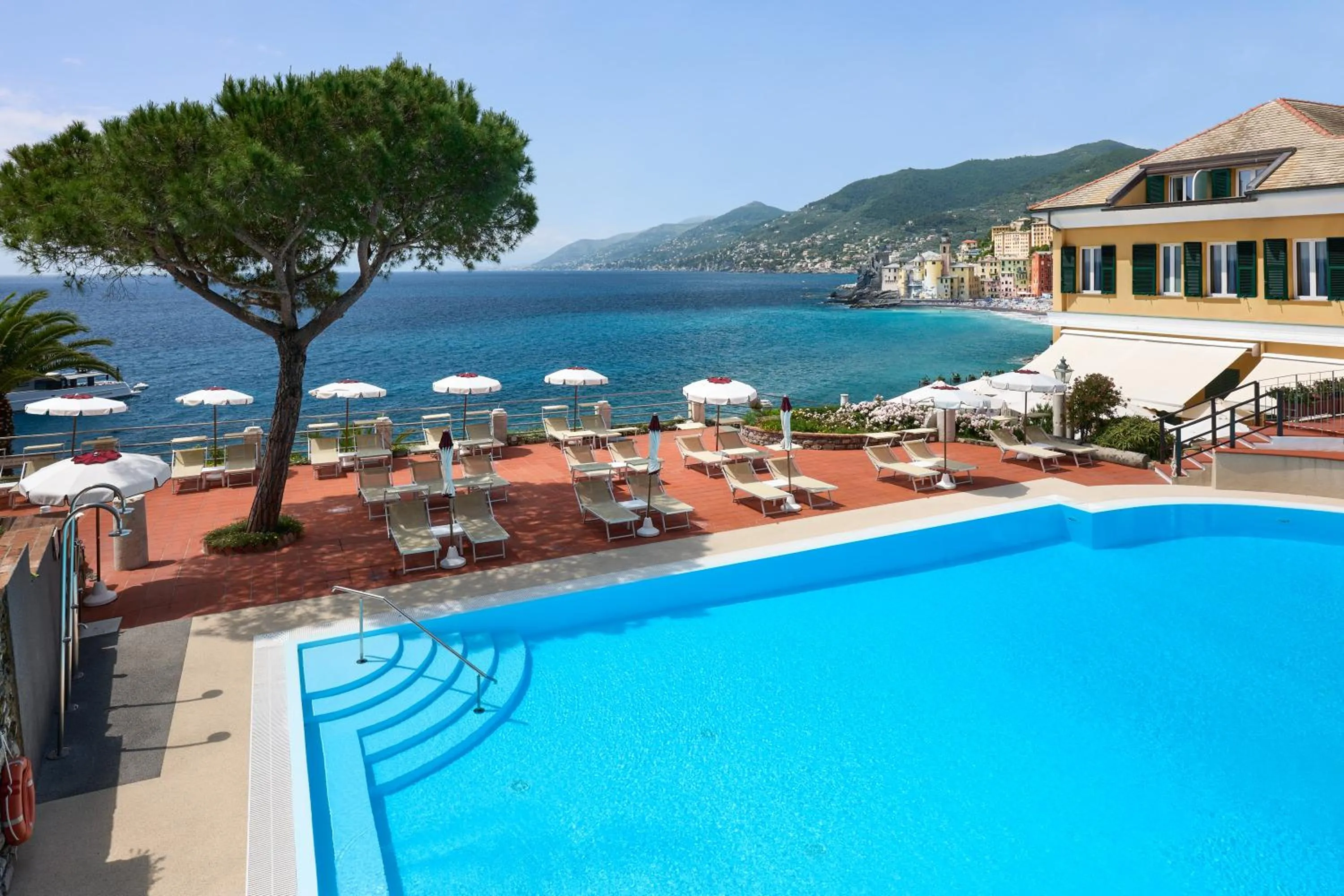 Pool view in Hotel Cenobio Dei Dogi