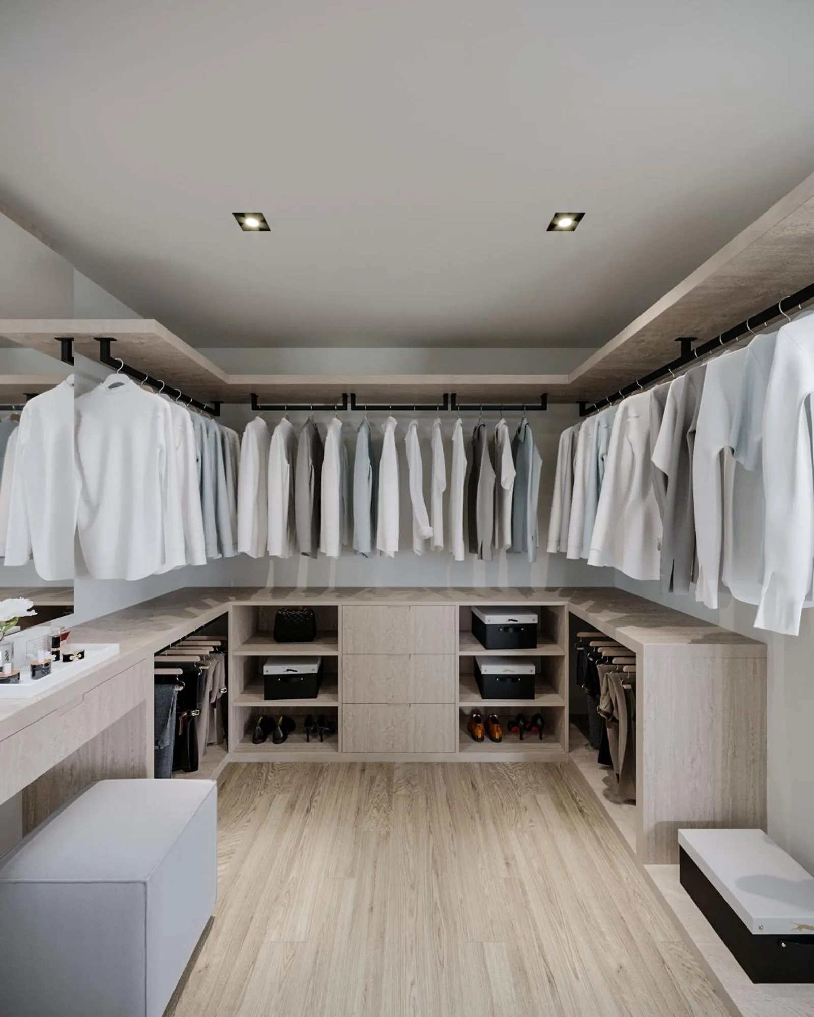 wardrobe in Leon Lasalle Hotel and Residences