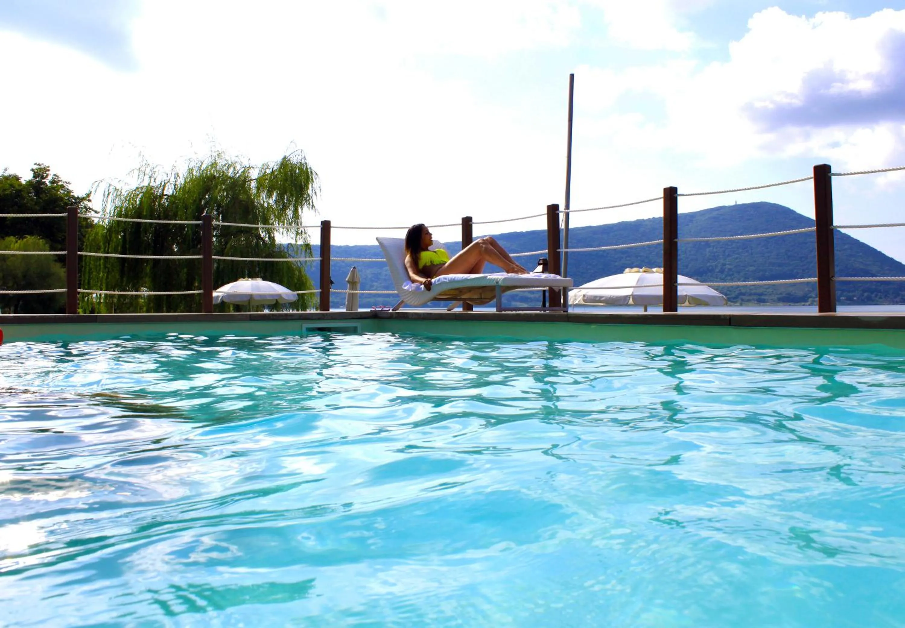Swimming pool in Relais Sans Soucis & Spa