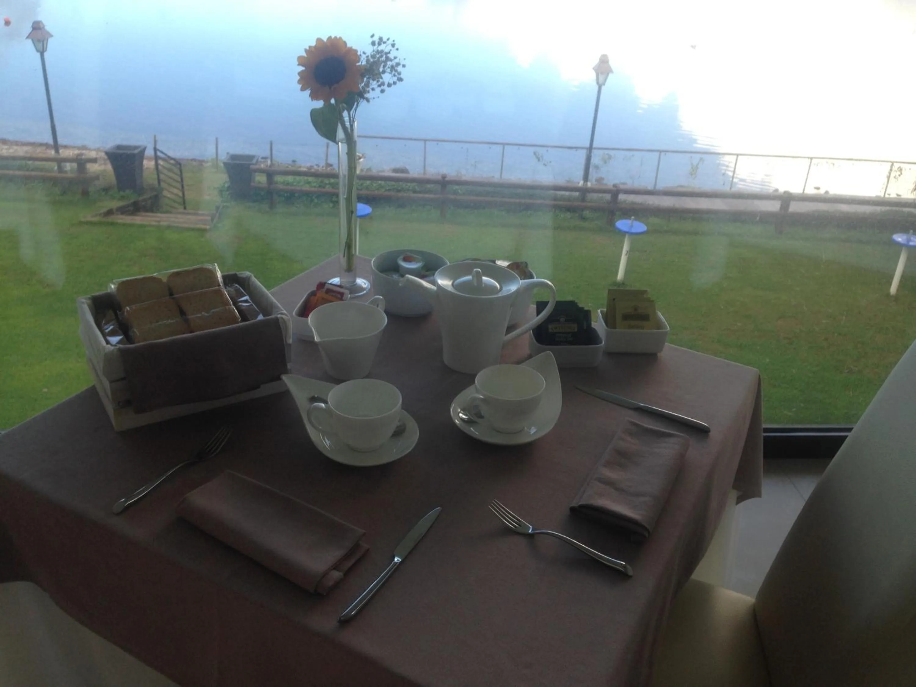 Buffet breakfast in Relais Sans Soucis & Spa