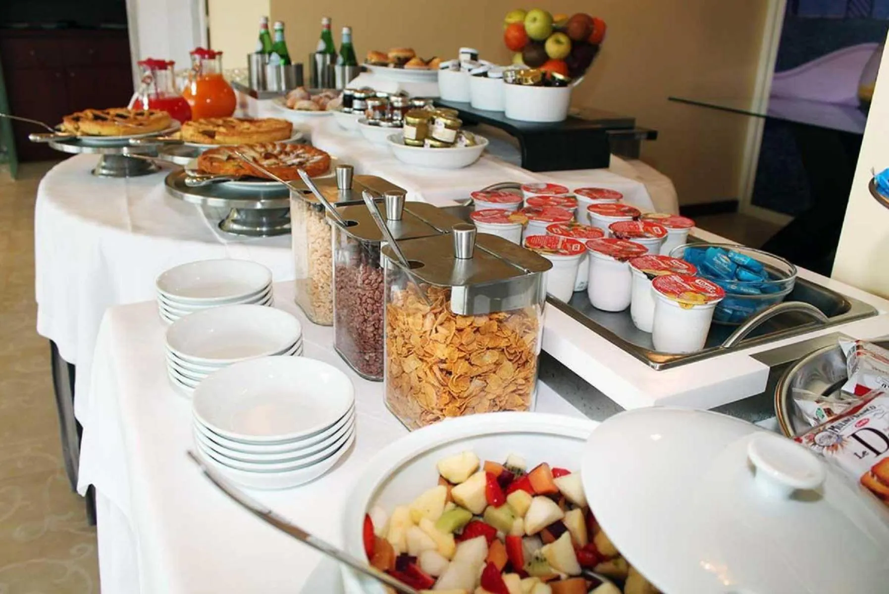 Continental breakfast in Relais Sans Soucis & Spa