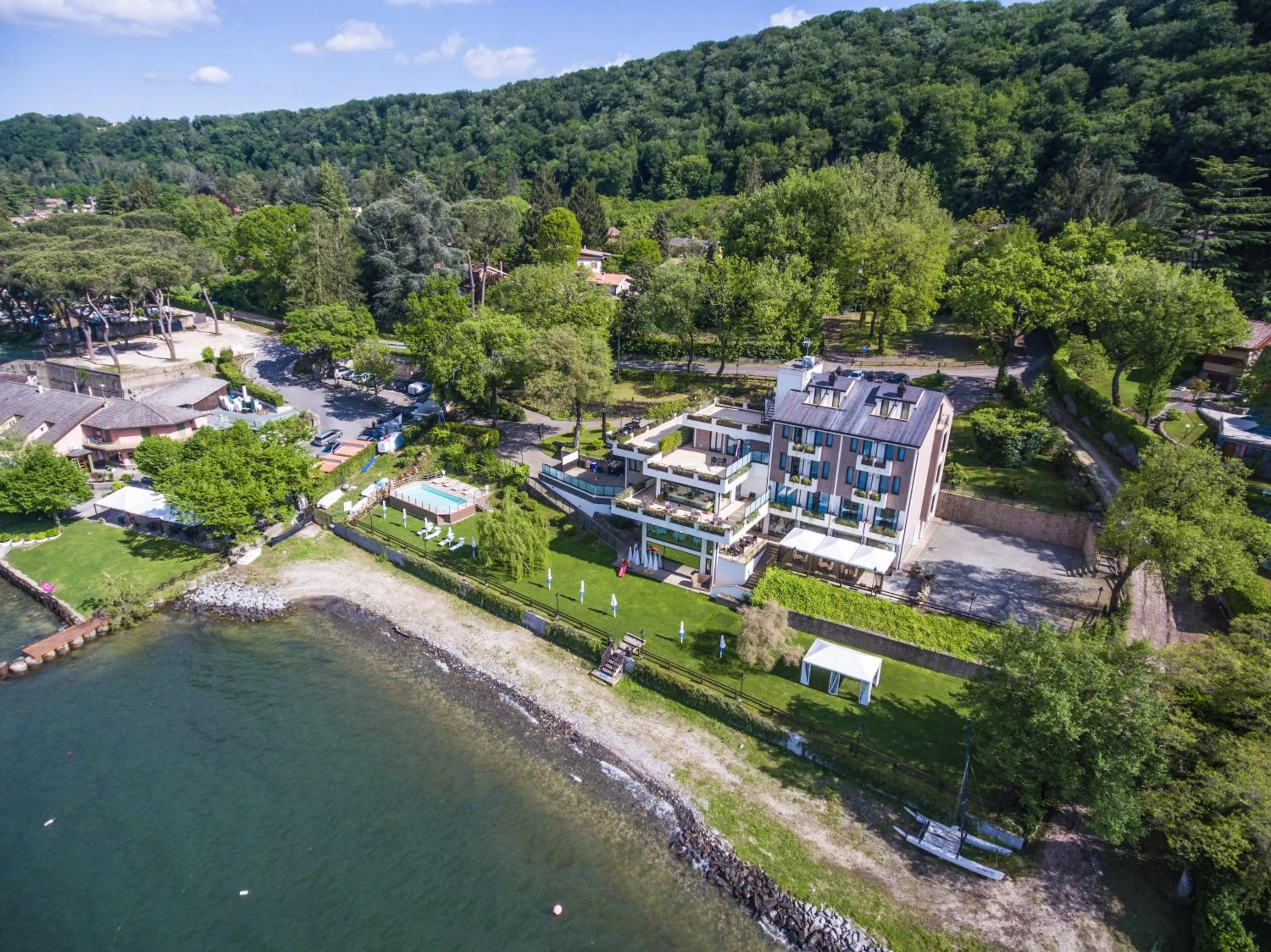 Bird's eye view in Relais Sans Soucis & Spa