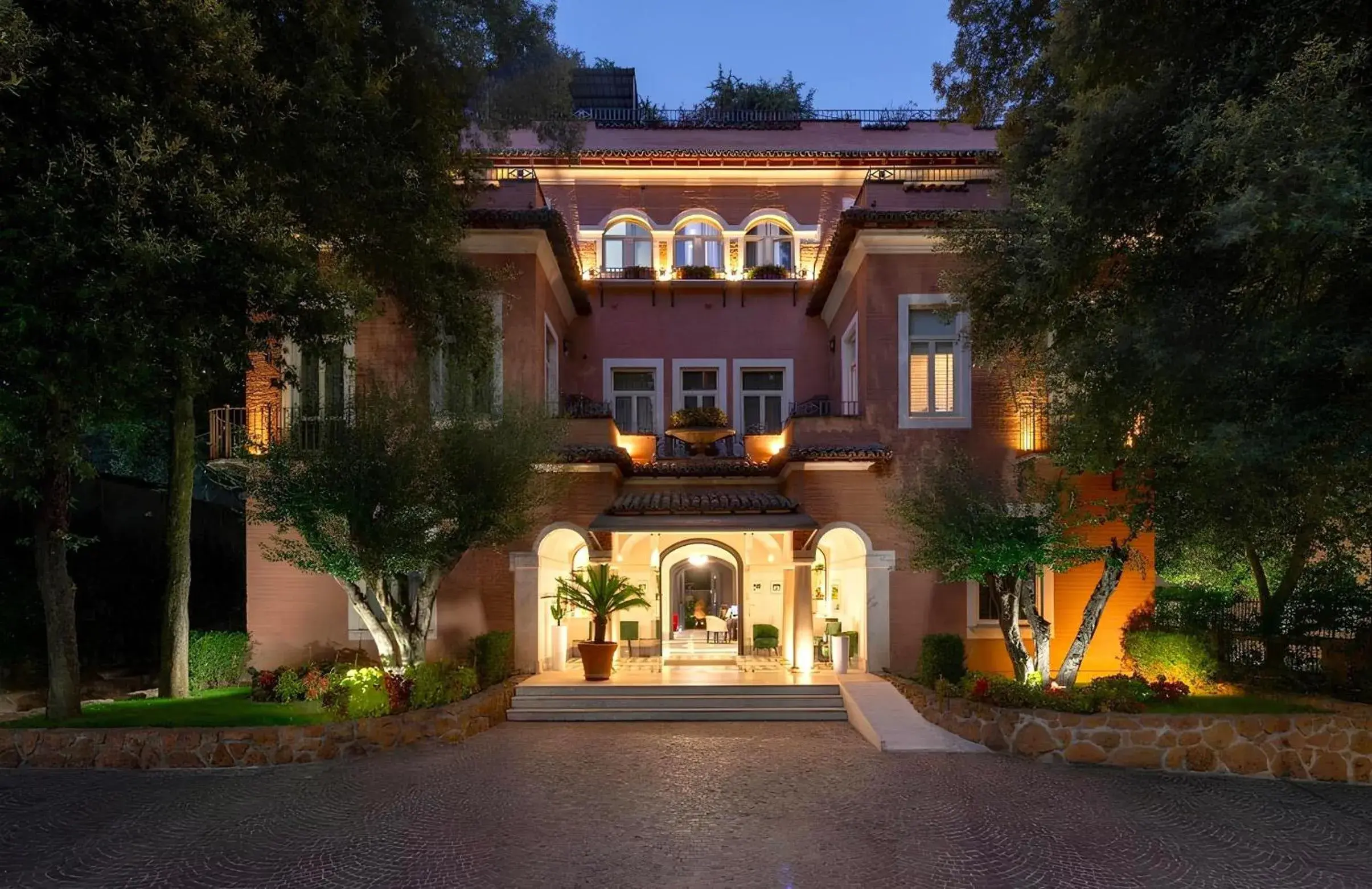 Property building in Hotel Principe Torlonia Property building in Hotel Principe Torlonia