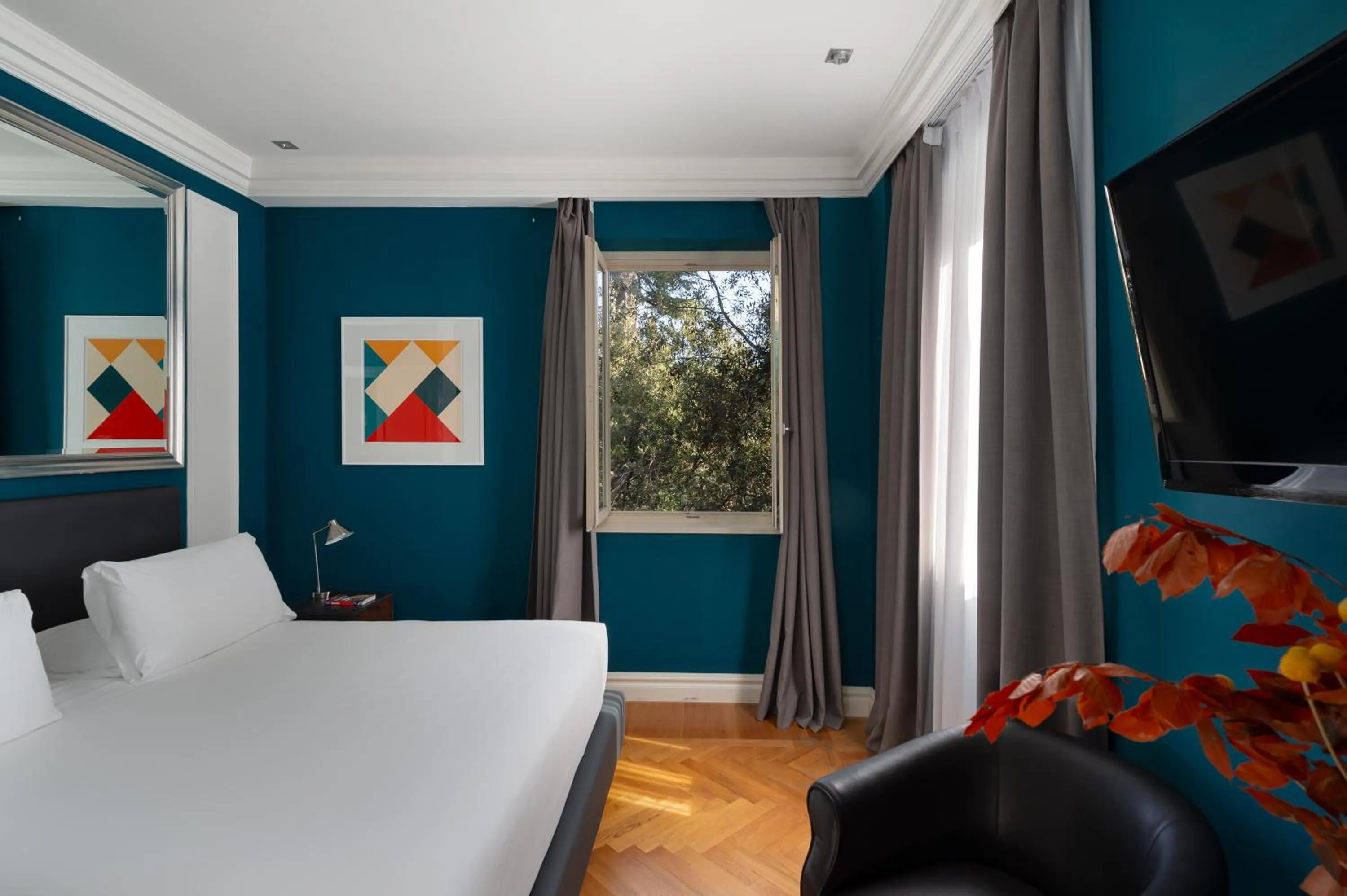 Bedroom, Bed in Hotel Principe Torlonia