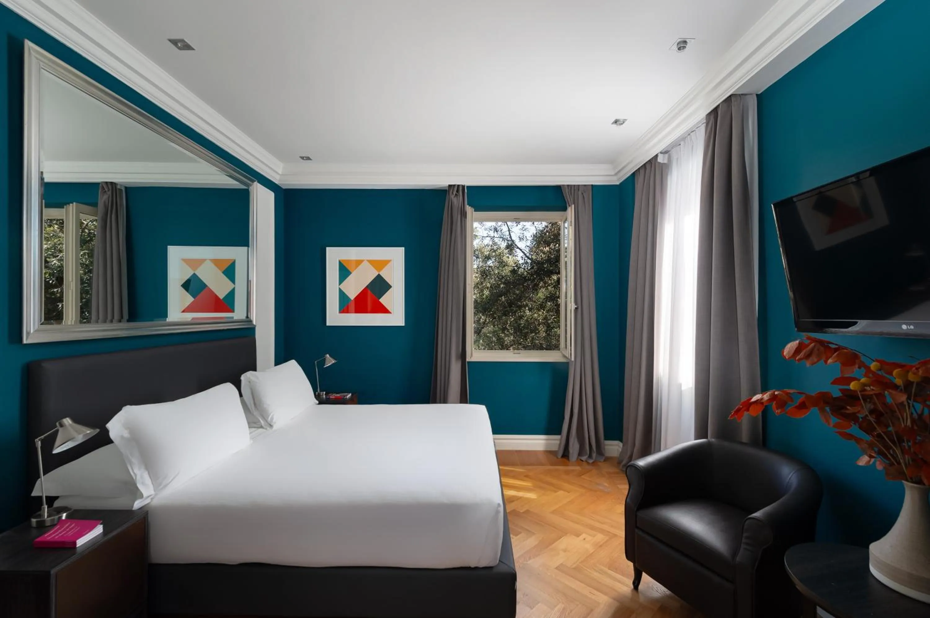 Bedroom, Bed in Hotel Principe Torlonia