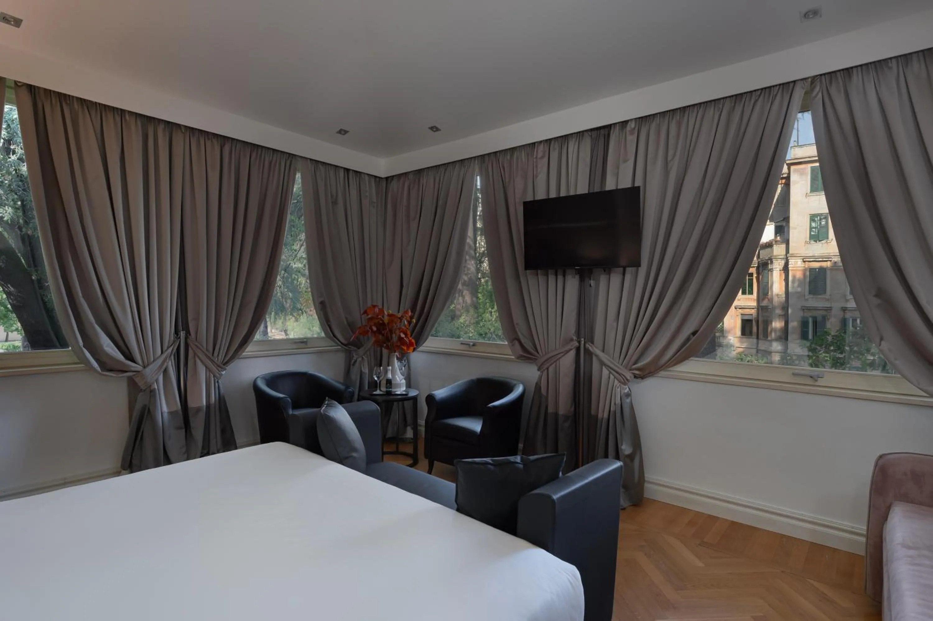 Bedroom, Bed in Hotel Principe Torlonia